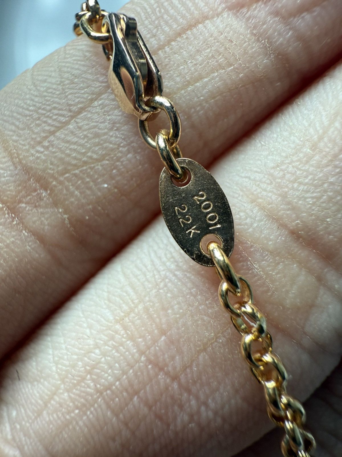 Chrome Hearts 🔥Chrome Hearts Yellow Gold Safety Pin w/Diamond Necklace🔥 Size ONE SIZE - 4 Thumbnail