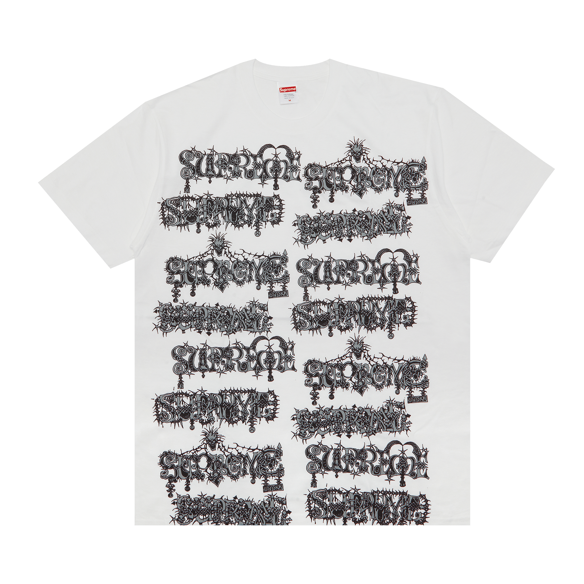 Supreme Wombat Tee Black Men's - FW22 - US