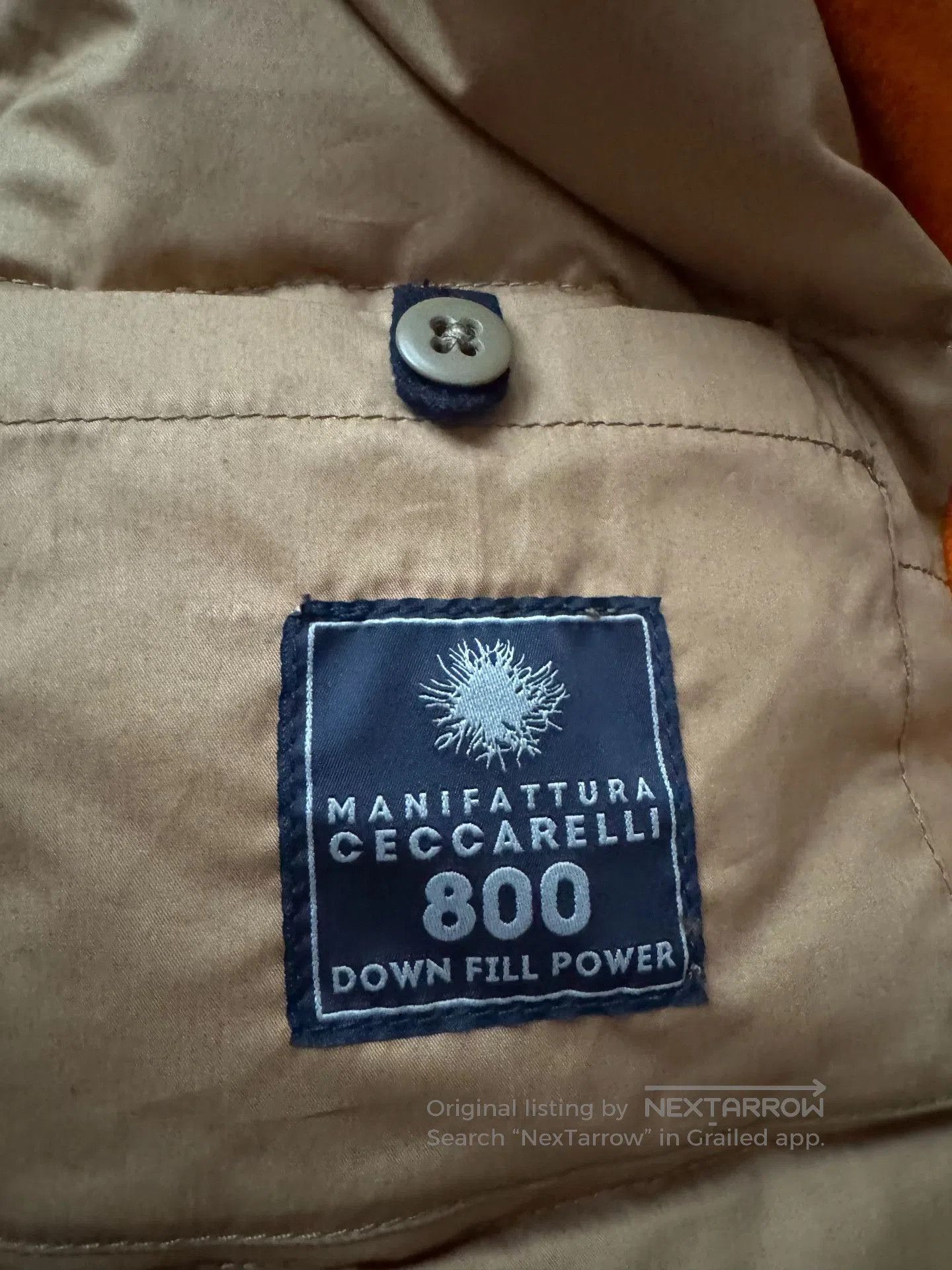 Manifattura Ceccarelli MANIFATTURA Italian Down Jacket. Size US M / EU 48-50 / 2 - 5 Thumbnail