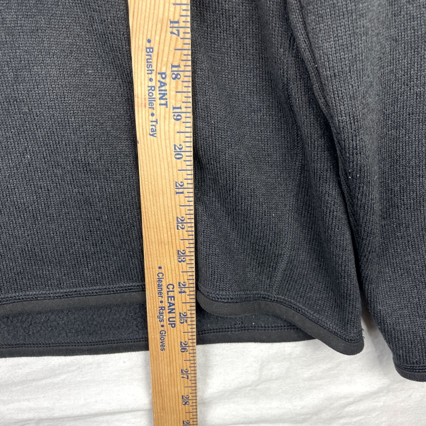 Patagonia Patagonia Better Sweater Womens Large Black Pullover Zip Pocket Fleece 25618 Size L / US 10 / IT 46 - 4 Thumbnail