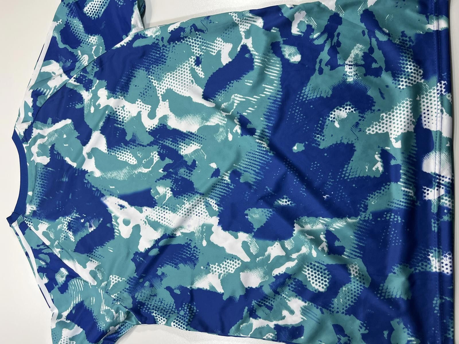 Adidas Adidas Real Madrid Soccer Jersey - Blue Camo, Size Large Size US L / EU 52-54 / 3 - 7 Thumbnail