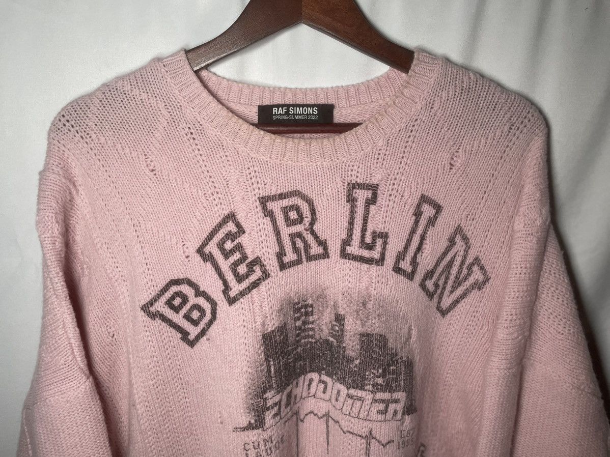 Raf Simons Raf Simons Berlin Knit Sweater Size US S / EU 44-46 / 1 - 2 Thumbnail