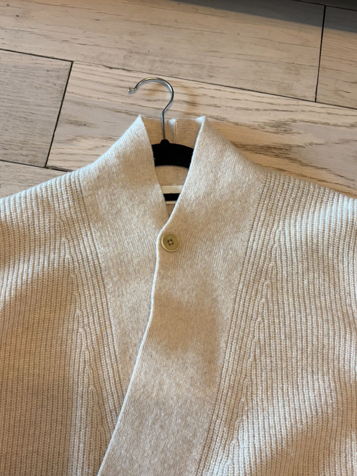 Lemaire Lemaire wrap cardigan cream Size US S / EU 44-46 / 1 - 3 Thumbnail