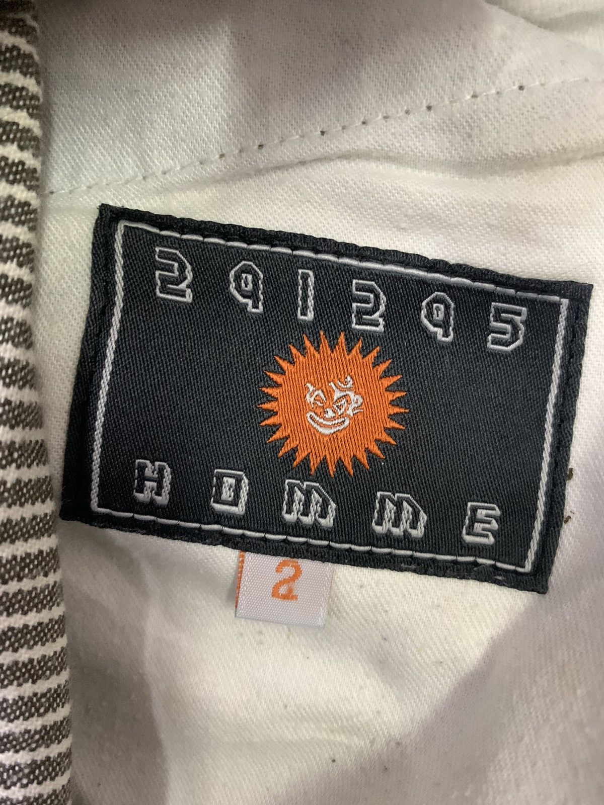 If Six Was Nine Vintage Japanese 291295 Homme Camo Striped Pant Size US 29 - 7 Thumbnail