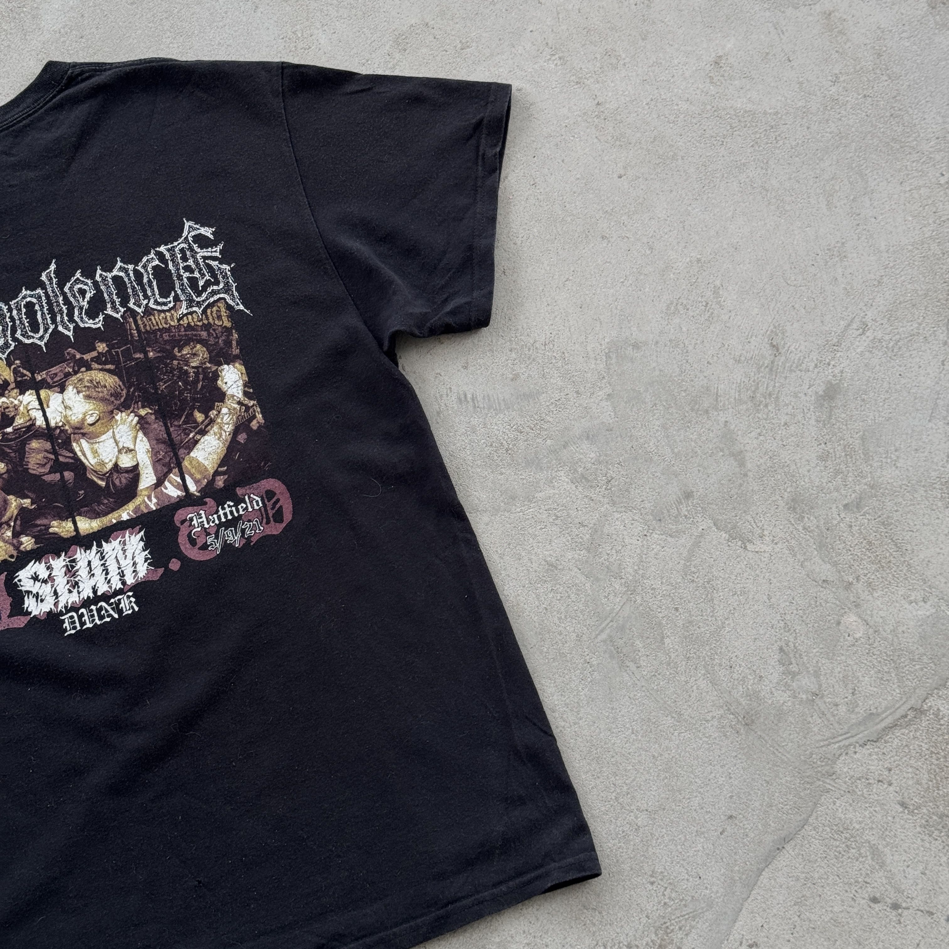 Band Tees Malevolence Slam Dunk Festival 2021 Hardcore Band Tee L Size US L / EU 52-54 / 3 - 3 Thumbnail