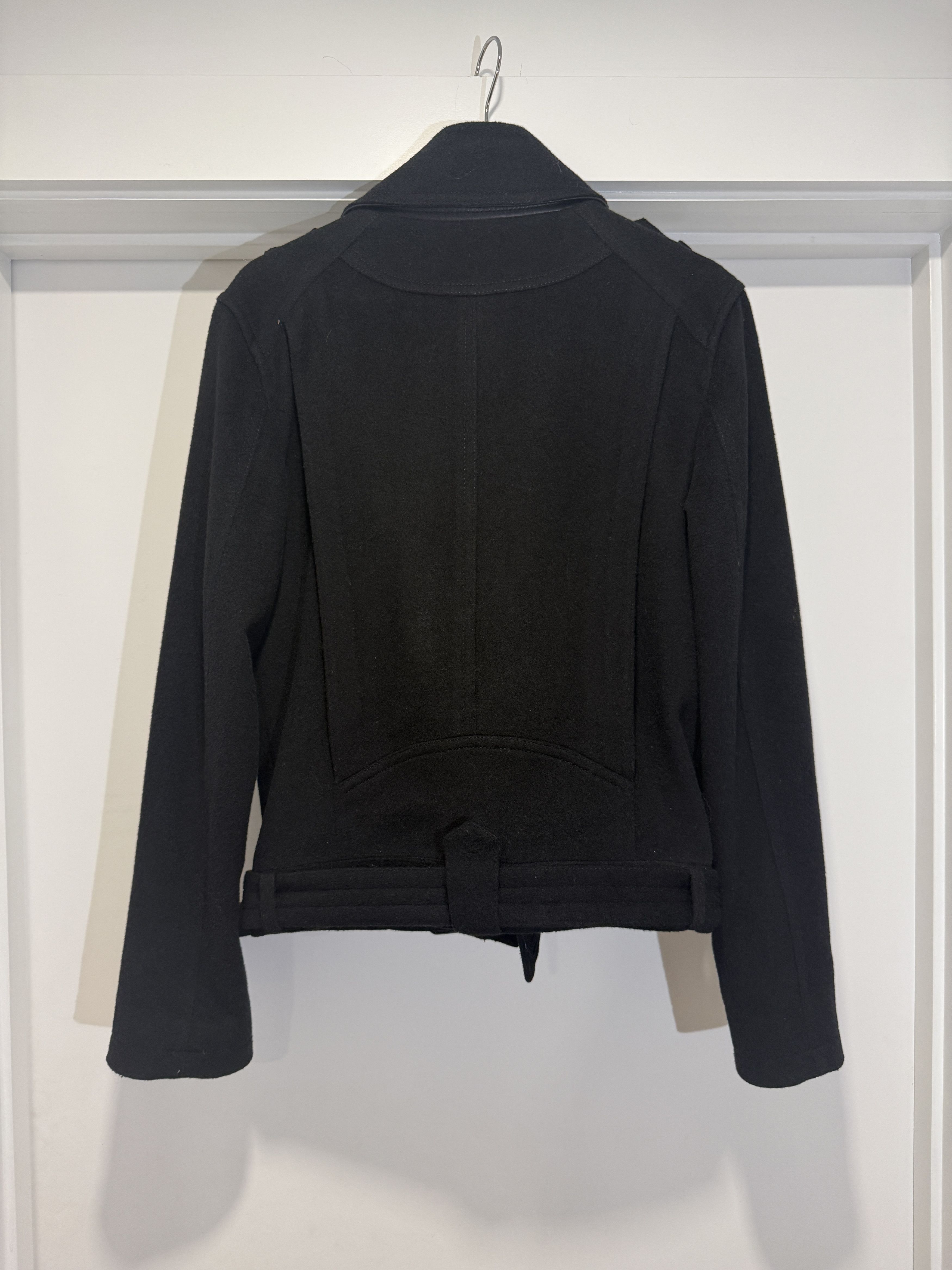 Juun.J Wool & Leather Biker Jacket Size US S / EU 44-46 / 1 - 5 Thumbnail