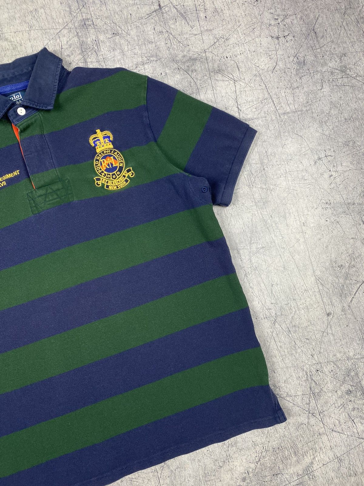 Polo Ralph Lauren Vintage Polo Ralph Lauren Designer Striped T Shirt Tee Size US L / EU 52-54 / 3 - 4 Thumbnail