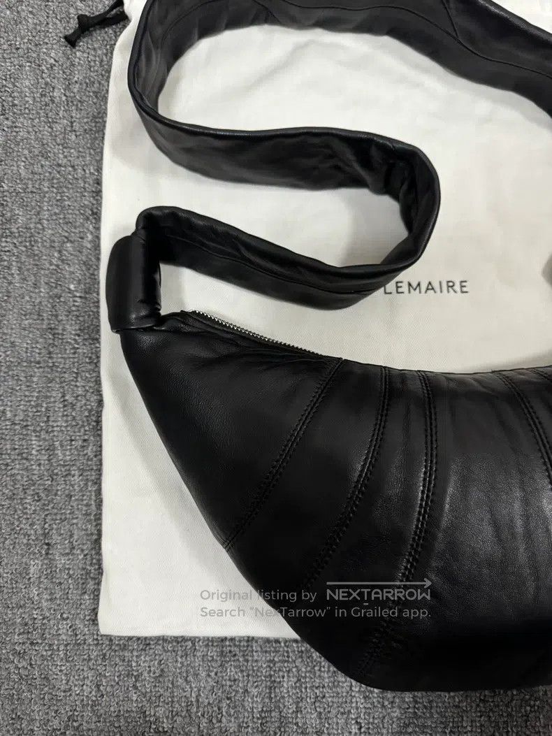 Lemaire LEMAIRE Small Black Horn Bag Size ONE SIZE - 2 Thumbnail
