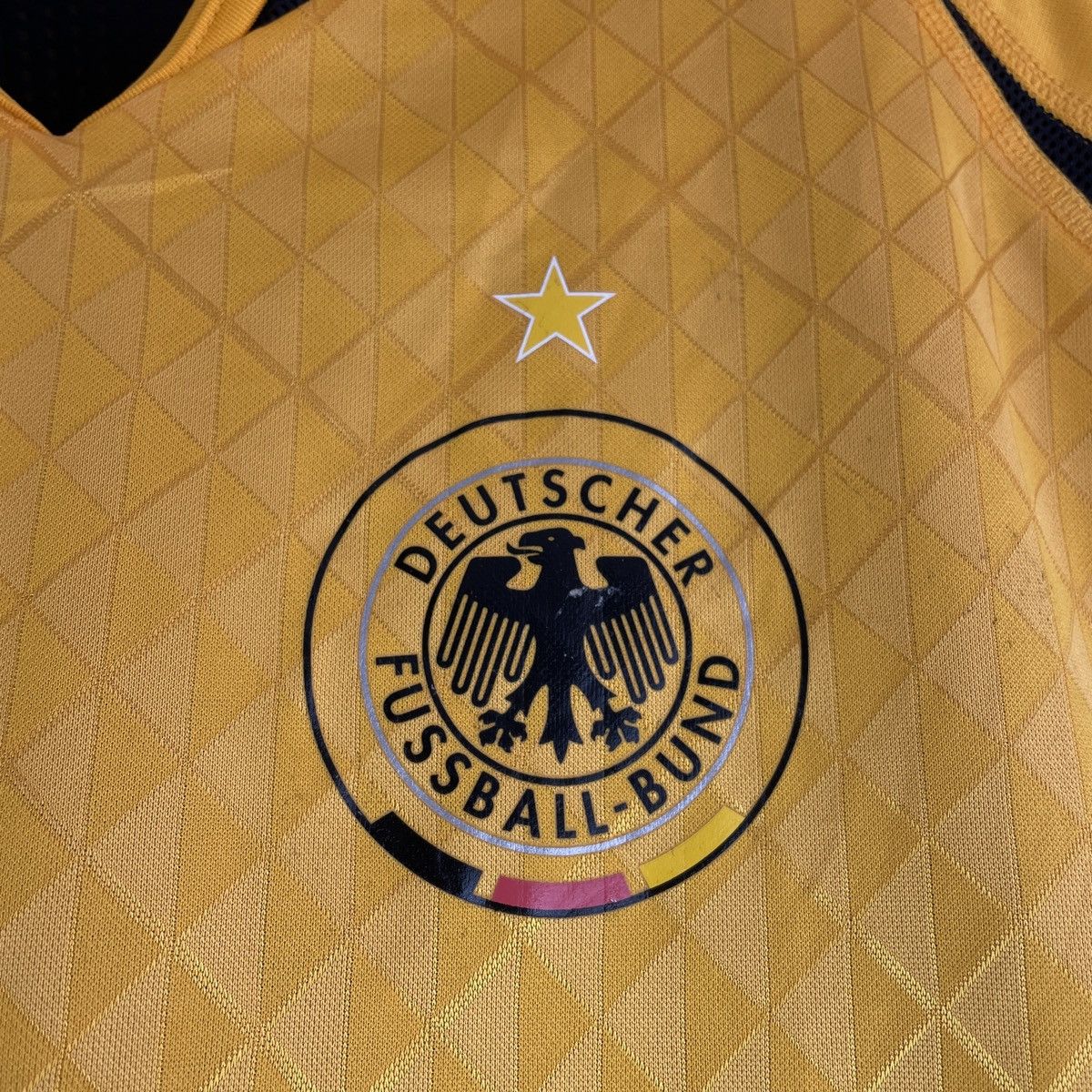 Adidas Vintage Germany Silke Rottenberg Authentic GK Jersey 2004/05 Size US M / EU 48-50 / 2 - 6 Thumbnail