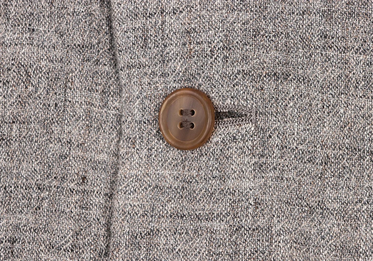 Issey Miyake Linen 3B Jacket in Gray with Some Discoloration Size US S / EU 44-46 / 1 - 5 Thumbnail