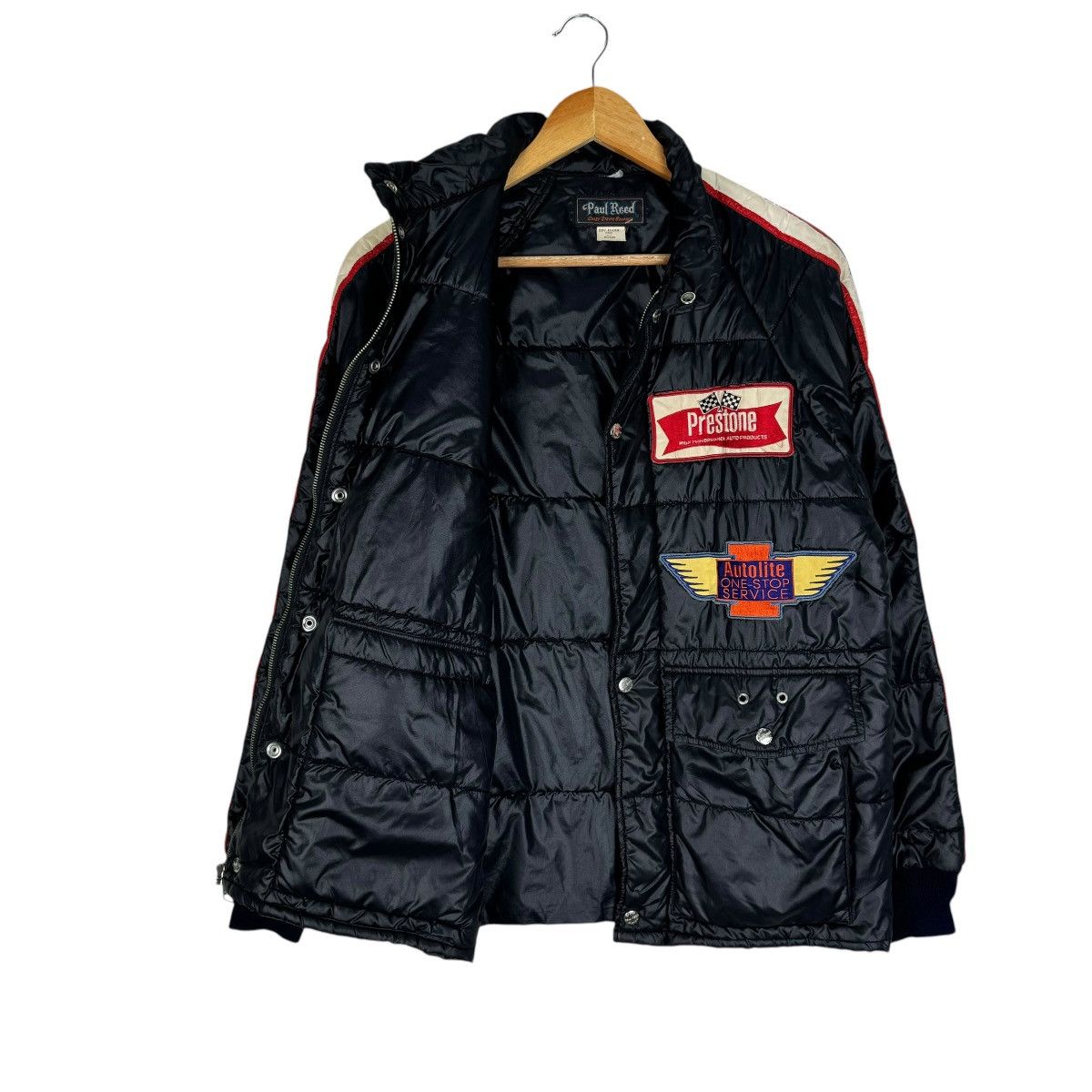 Buzz Rickson's 🌟PAUL REED BUZZ RICKSON’S RACING LIGHT PUFFER JACKET Size US M / EU 48-50 / 2 - 7 Thumbnail