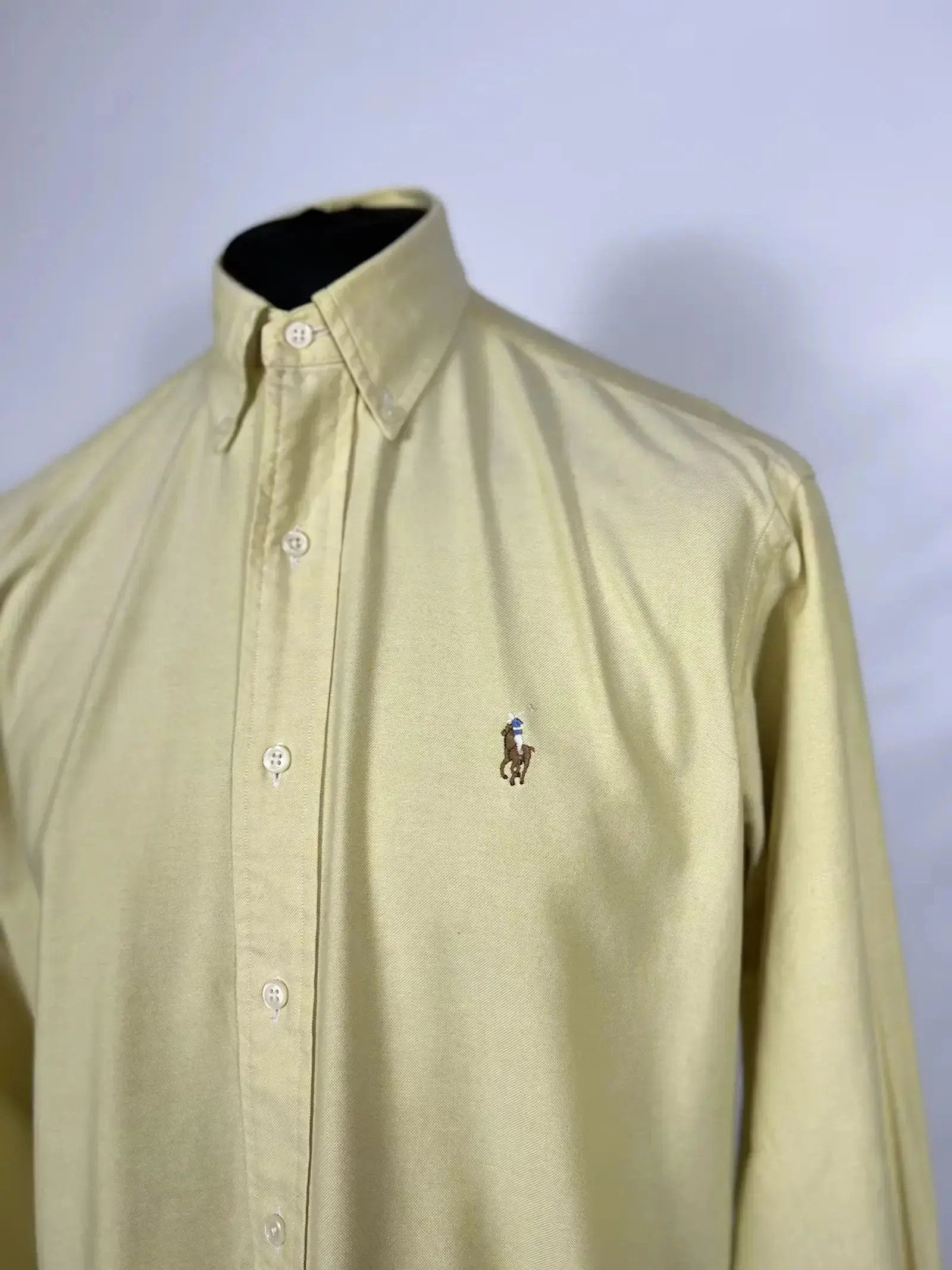 Polo Ralph Lauren Vintage Polo by Ralph Lauren long sleeve oxford shirt Size US L / EU 52-54 / 3 - 3 Thumbnail