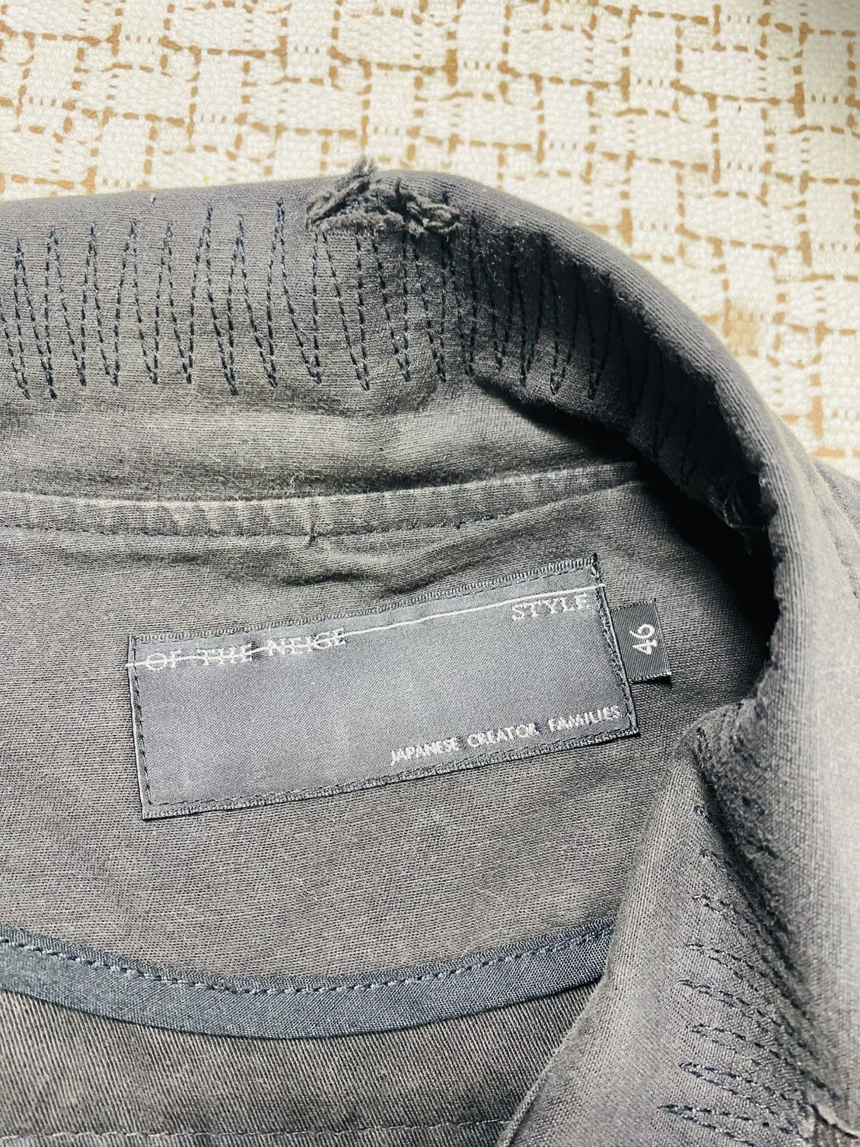 Japanese Brand Of The Neige Style Splash Paint Zipper Punk Jacket Size US S / EU 44-46 / 1 - 14 Thumbnail