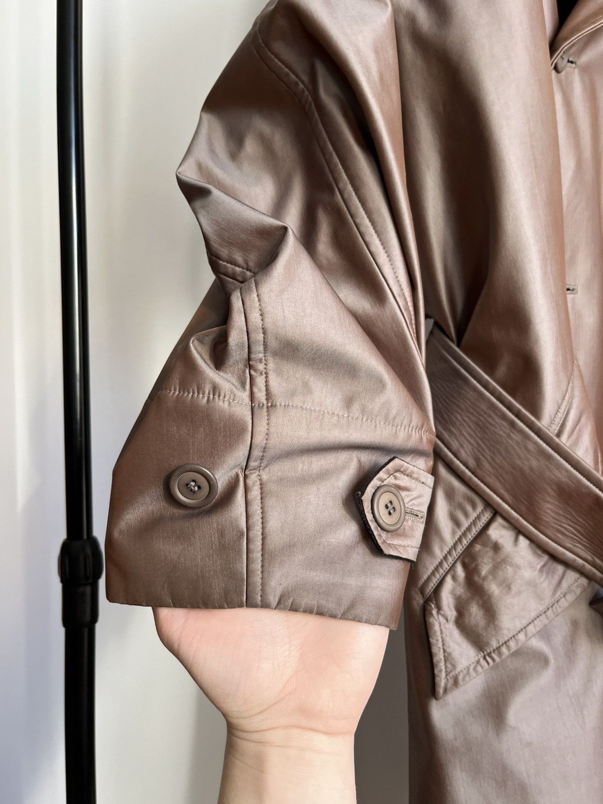 Issey Miyake Archive Issey Miyake Windcoat mid 90s soft shell trench coat Size US M / EU 48-50 / 2 - 8 Thumbnail