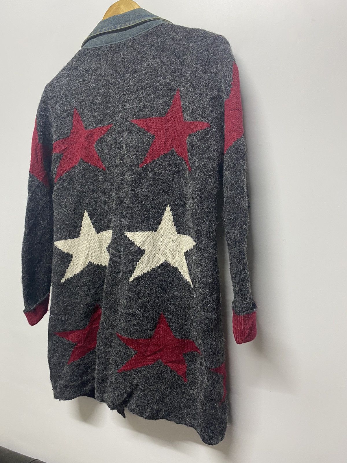 Designer × Japanese Brand × Other Japanese Brand Knitwear Wool Star Sweater Size M / US 6-8 / IT 42-44 - 5 Thumbnail