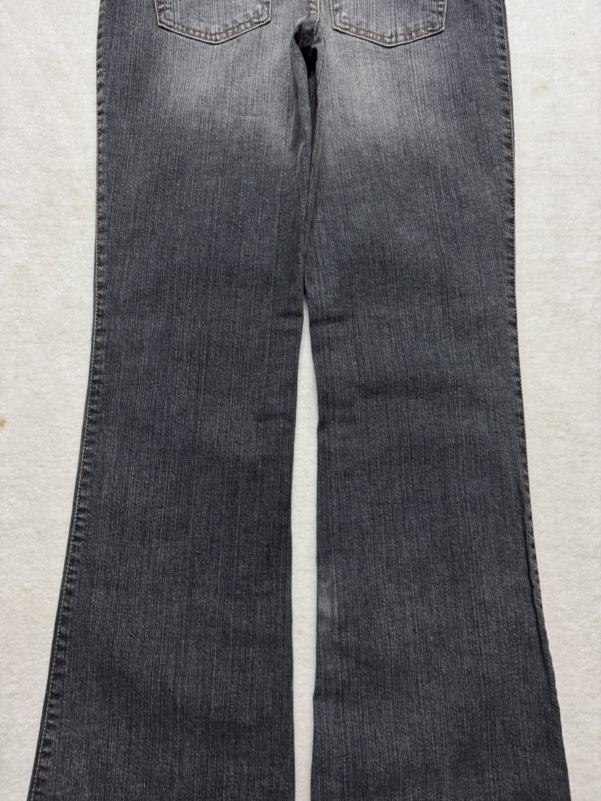 Tornado Mart VINTAGE 2000s JAPANESE BELL BOTTOM CRAZY FADED VERY RARE Size US 28 / EU 44 - 10 Thumbnail