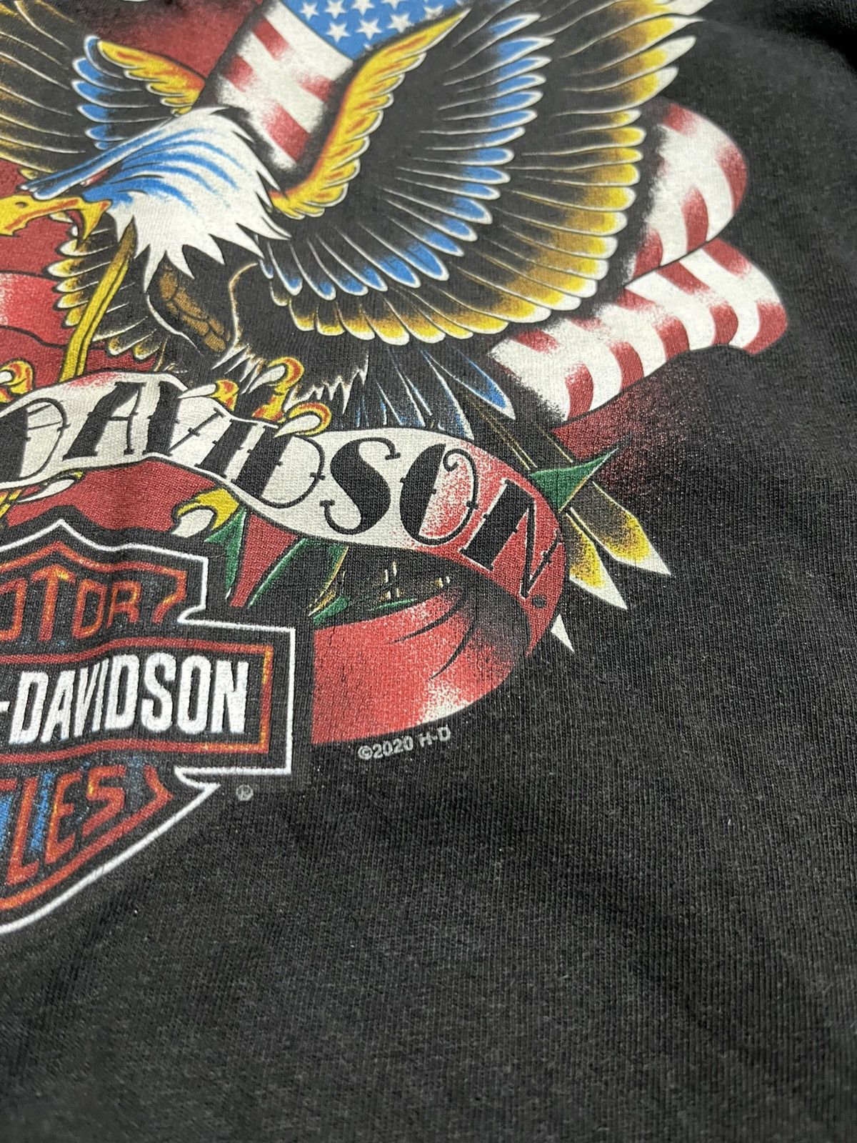 Harley Davidson HARLEY DAVIDSON GERMANY COTTON BIKER TEE Size US XL / EU 56 / 4 - 3 Thumbnail