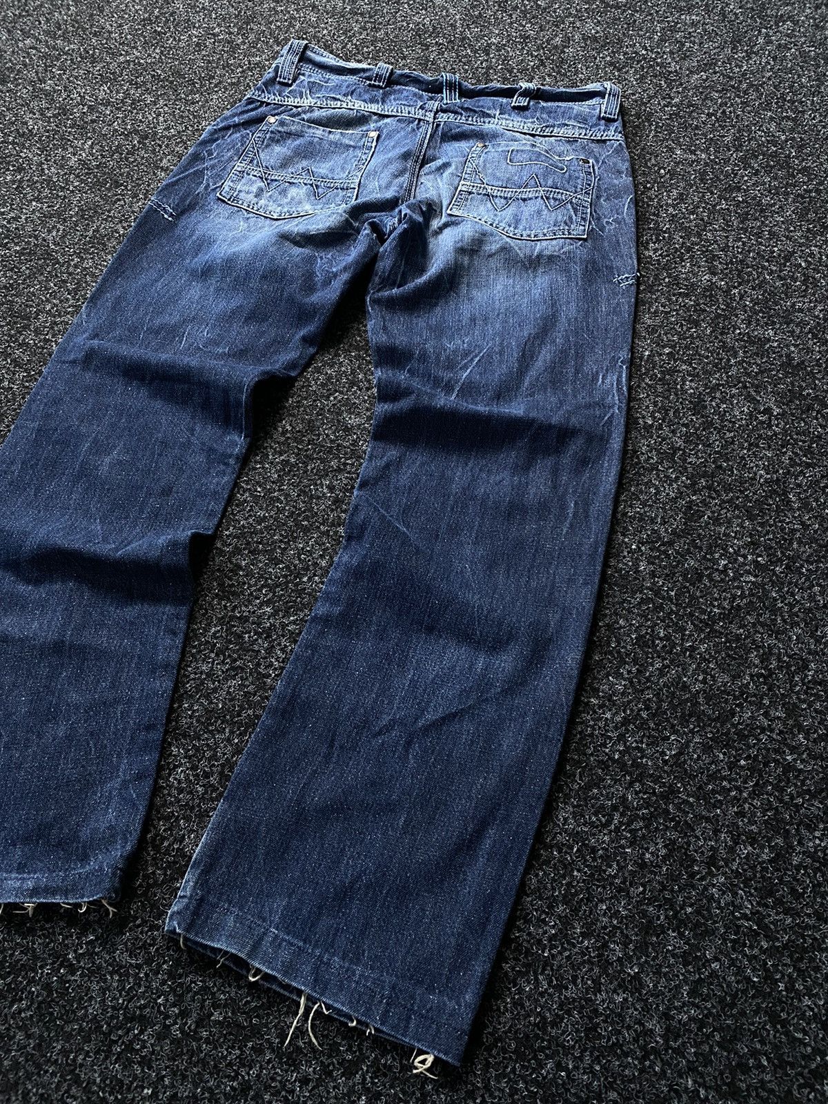 If Six Was Nine × Vintage × Wrangler Vintage 90s Y2K Wrangler Denim Jeans baggy pants Size US 34 / EU 50 - 11 Thumbnail