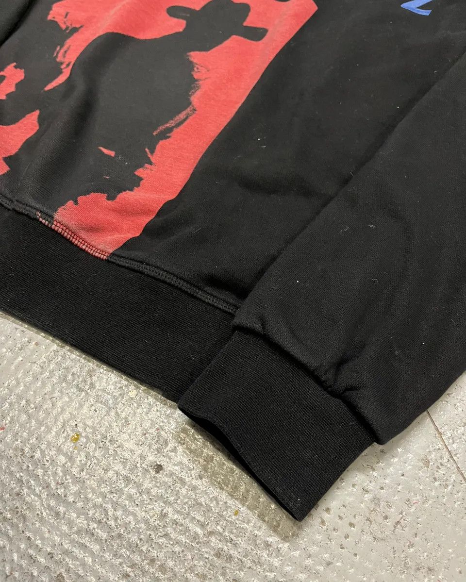 Dsquared2 AW2018 Dsquared2 Black Human Shadow Hoodie Size S / US 4 / IT 40 - 6 Thumbnail