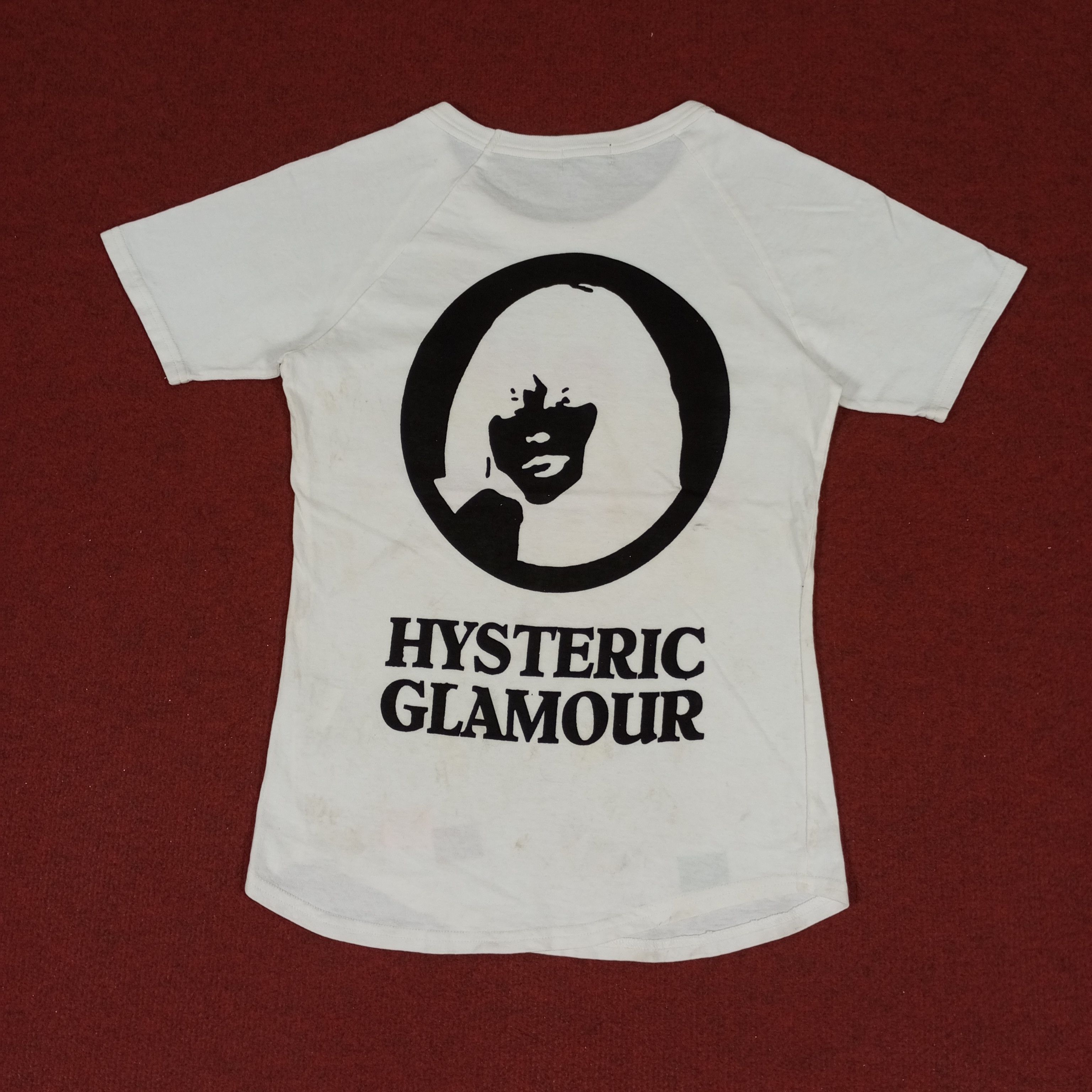 Hysteric Glamour × Japanese Brand × Vintage Hysteric Glamour Japanese Brand Streetwear Custom Art Tshirt Size XS / US 0-2 / IT 36-38 - 1 Thumbnail