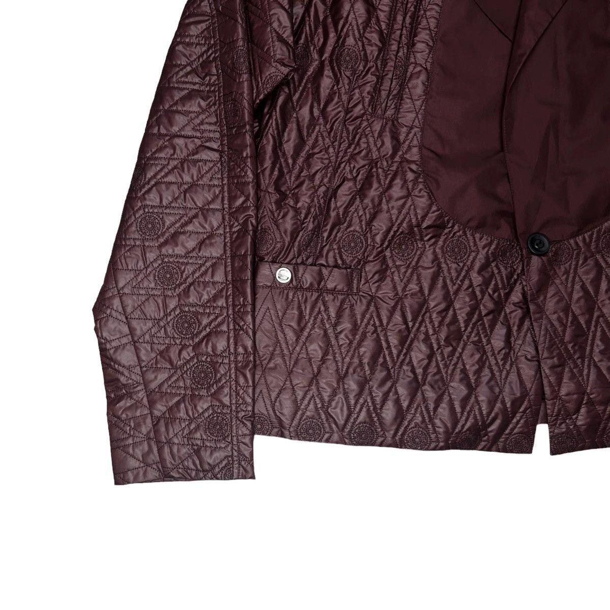 Kiko Kostadinov Kiko Kostadinov Haidu Quilted Blazer - SS22 Size 48S - 4 Thumbnail