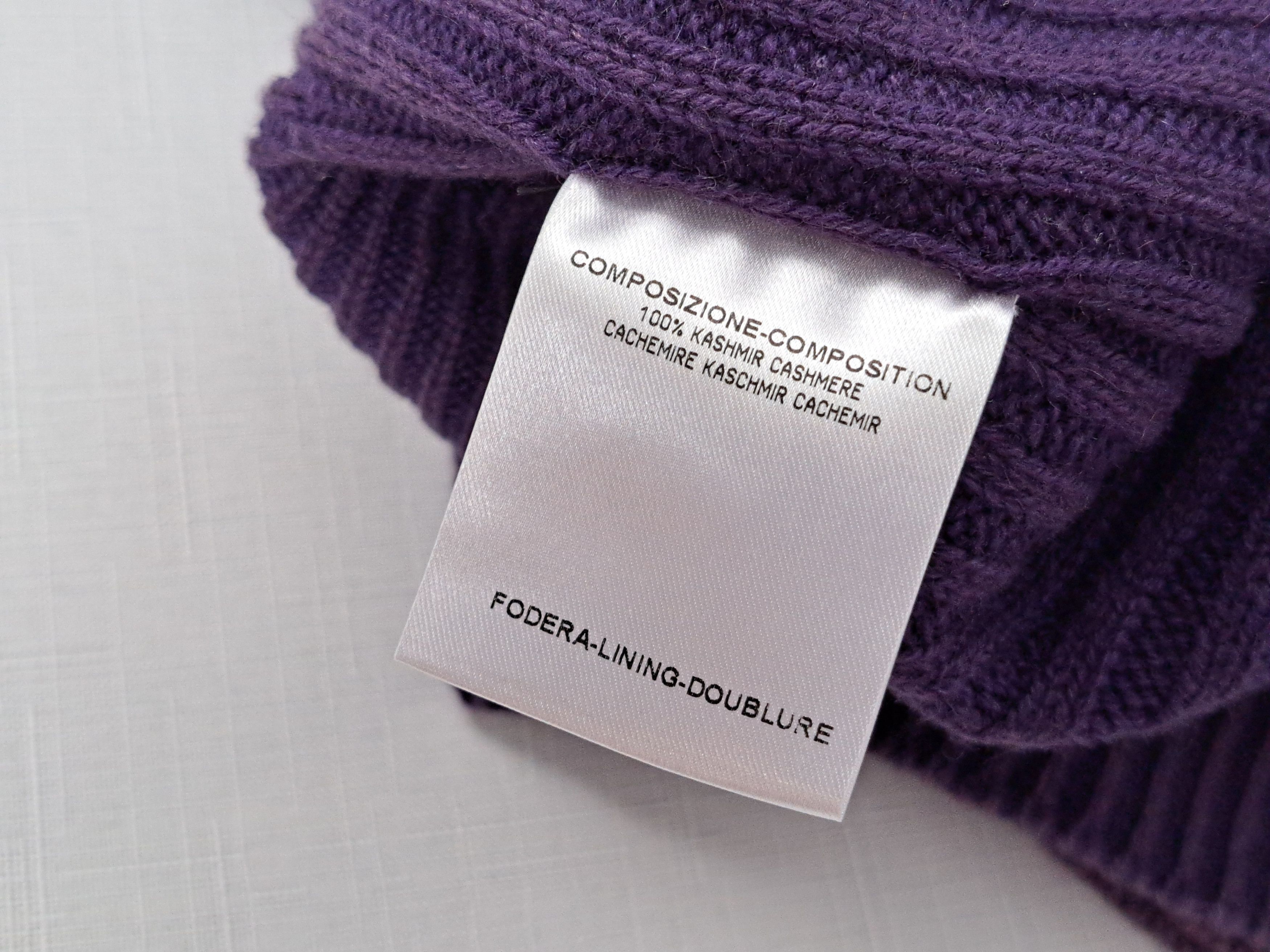 Gucci GUCCI aging effect cashmere turtleneck. Size S Size S / US 4 / IT 40 - 12 Thumbnail