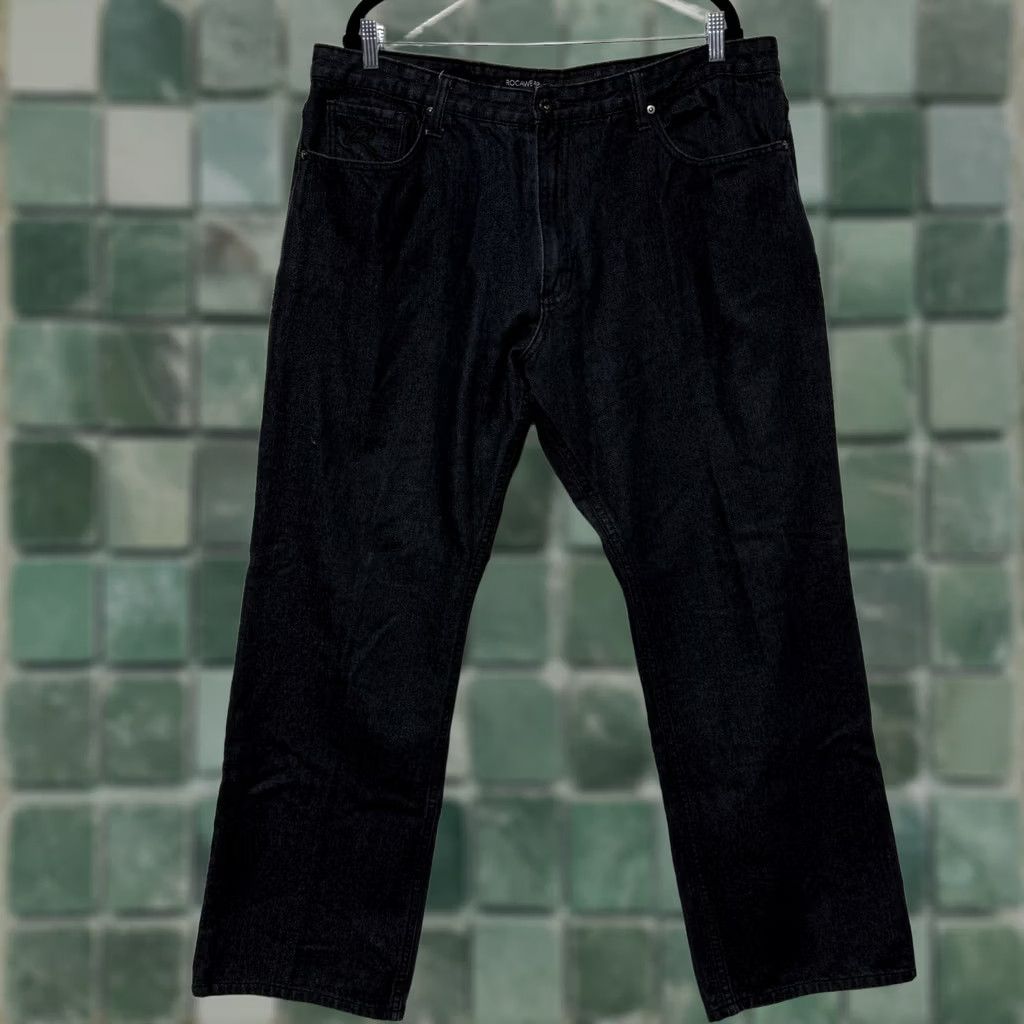 Rocawear Rocawear Jeans Men Black 38x31 Embroidered Pocket Rocawear Brand Size US 38 / EU 54 - 1 Thumbnail