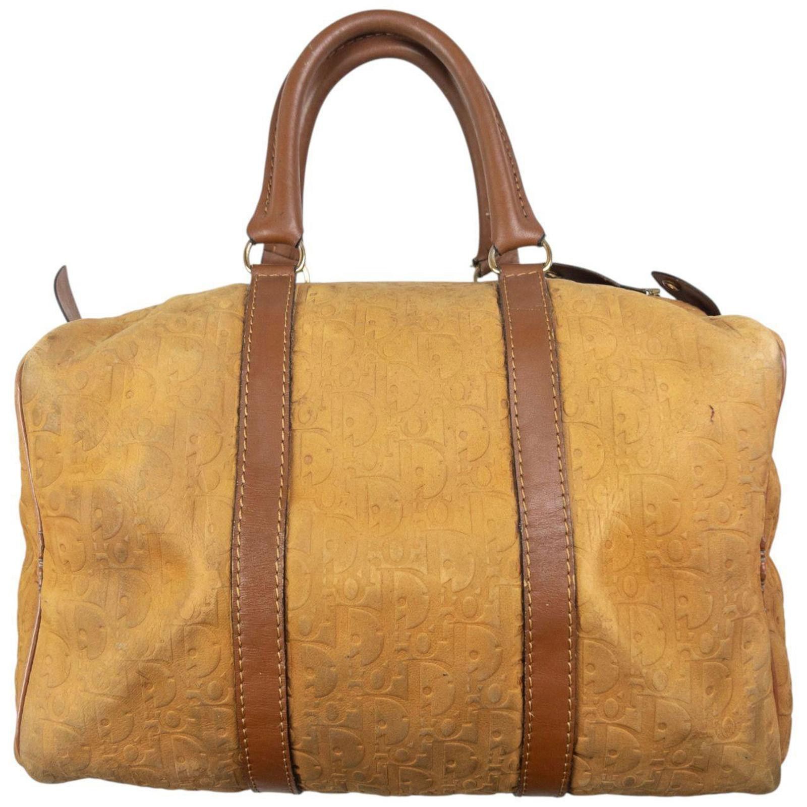 Dior Vintage Dior Monogram Luggage Bag Size ONE SIZE - 2 Thumbnail