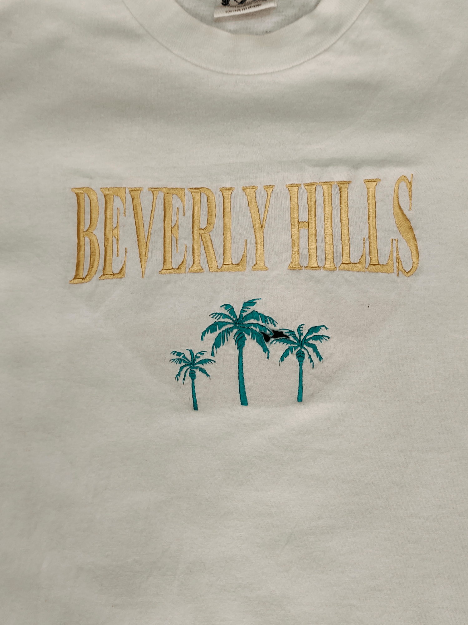 Beverly Hills Polo Club Vintage 90s Beverly Hills Usa Embroidered T-Shirt Size US M / EU 48-50 / 2 - 4 Thumbnail