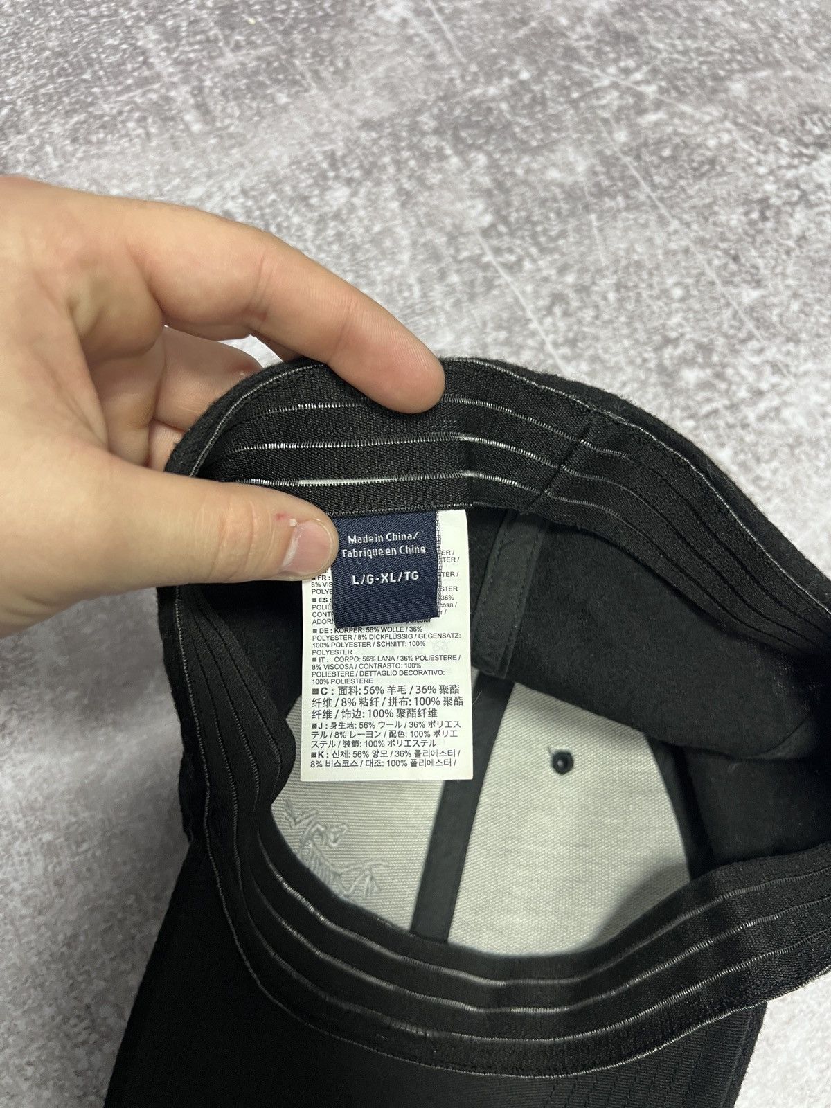 Arc'teryx Arcteryx Cap Hat Vintage Black Size ONE SIZE - 5 Thumbnail