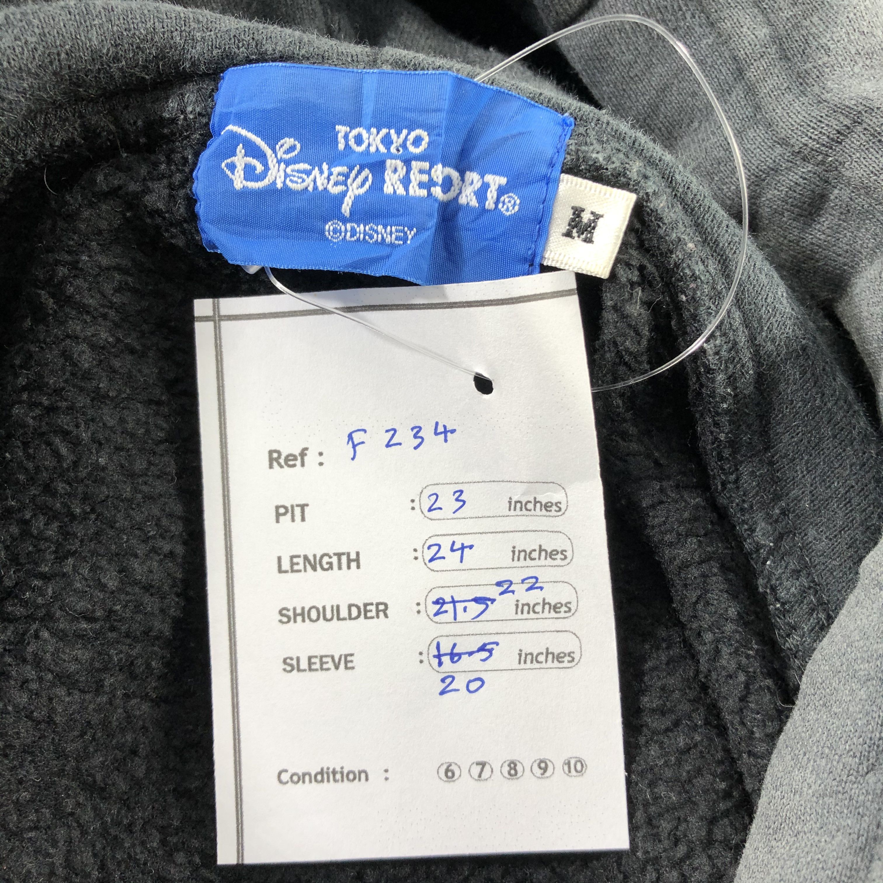 Disney Vintage Disney Mickey Mouse Hoodies F234 Size US M / EU 48-50 / 2 - 7 Thumbnail