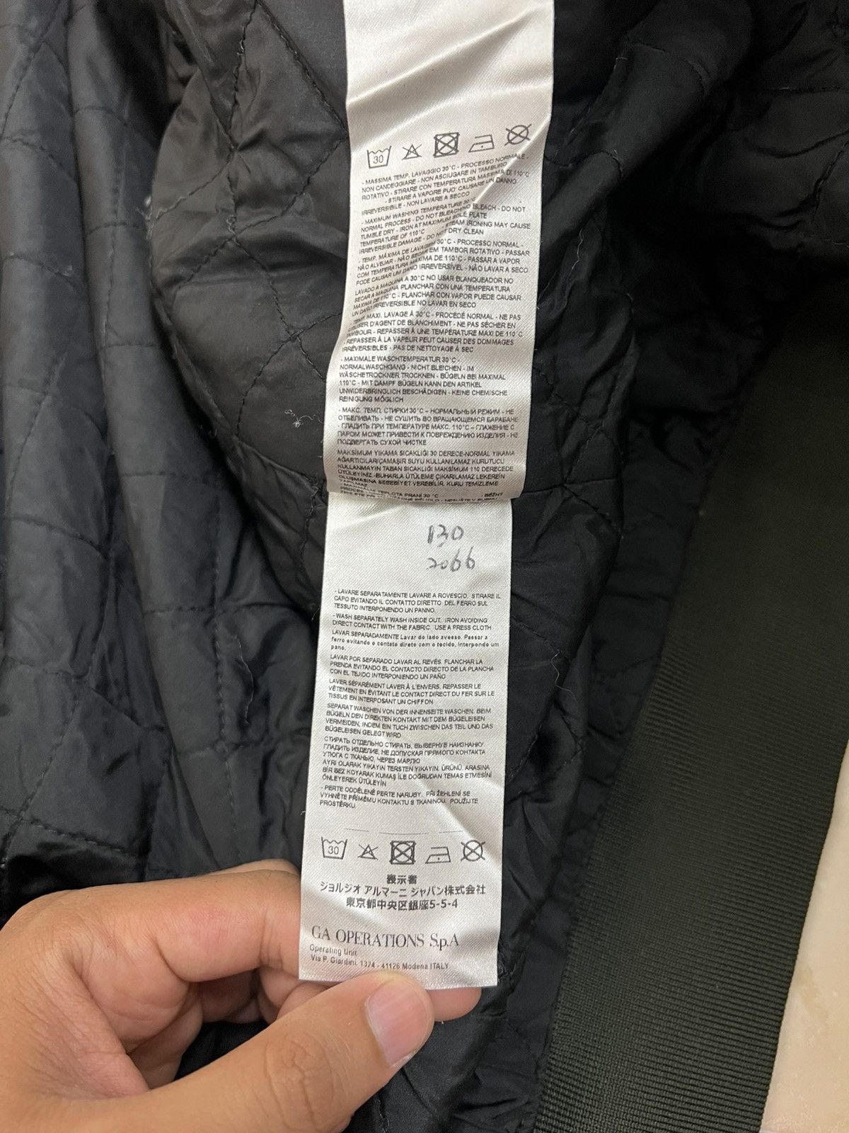Armani Exchange × Designer Armani Exchange Dual Peat Green Trench & Bomber Jacket Coat Size US M / EU 48-50 / 2 - 14 Thumbnail