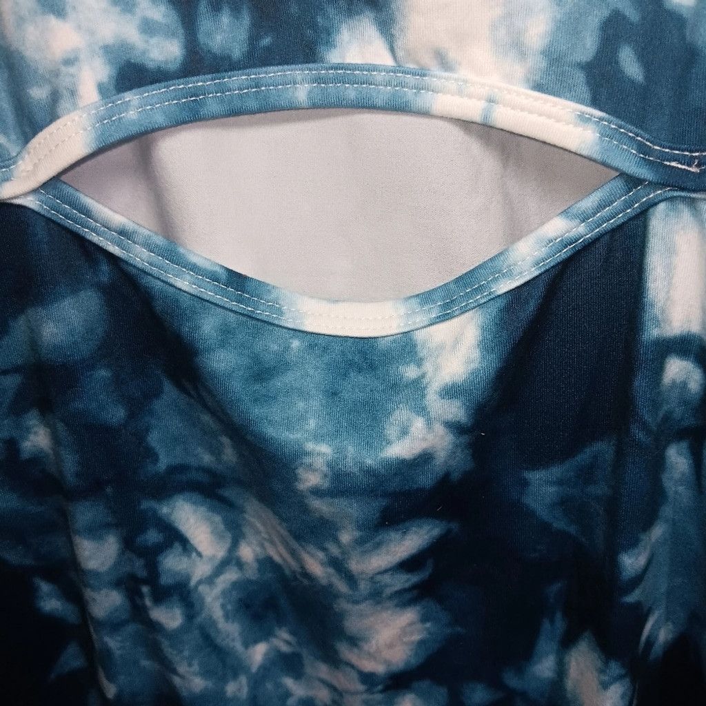 Champion Champion tye dye tank top w/ cutout in back, womens M, nwot Size M / US 6-8 / IT 42-44 - 4 Thumbnail