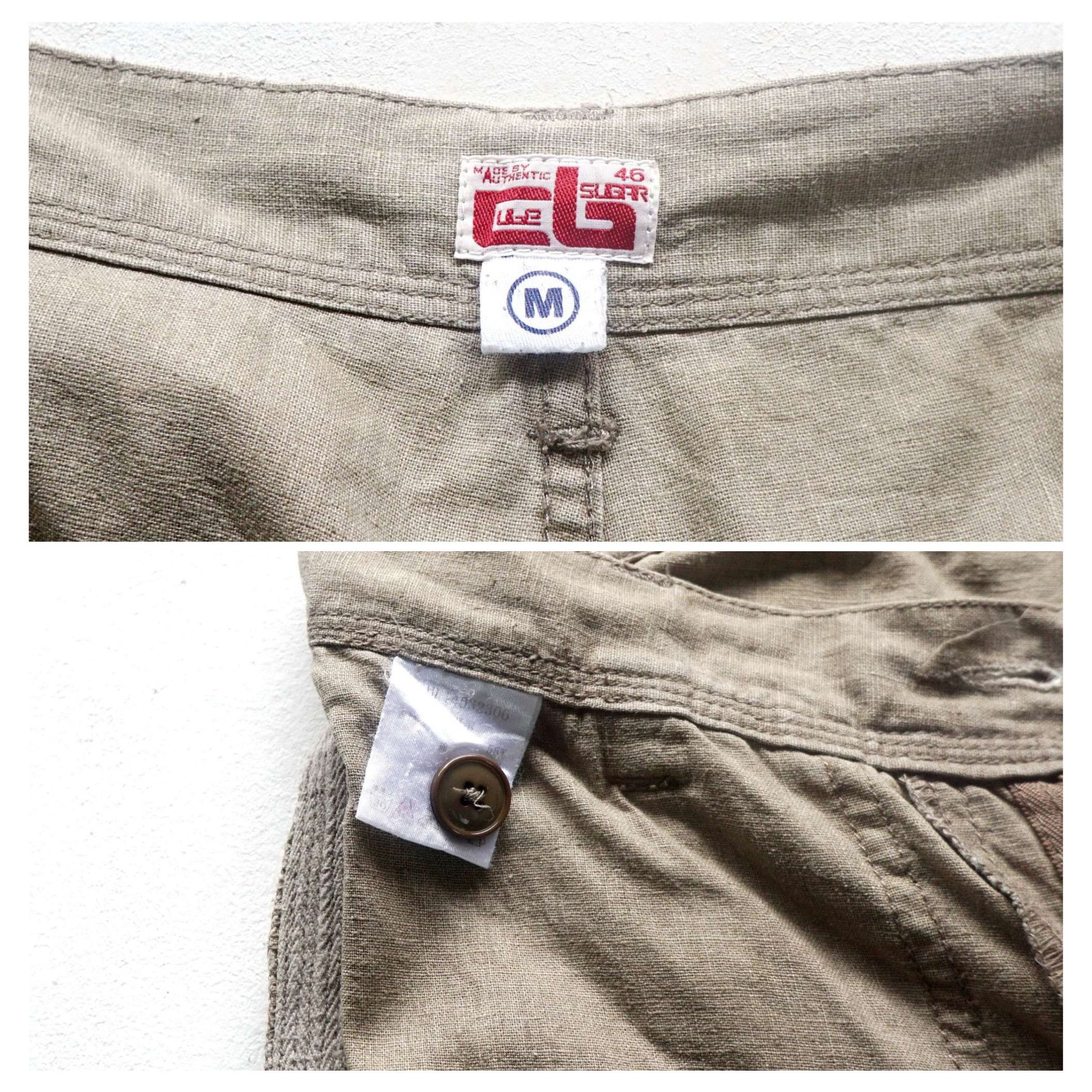Japanese Brand CUBE SUGAR Patched Pockets Casual Pants Size 28" / US 6 / IT 42 - 6 Thumbnail
