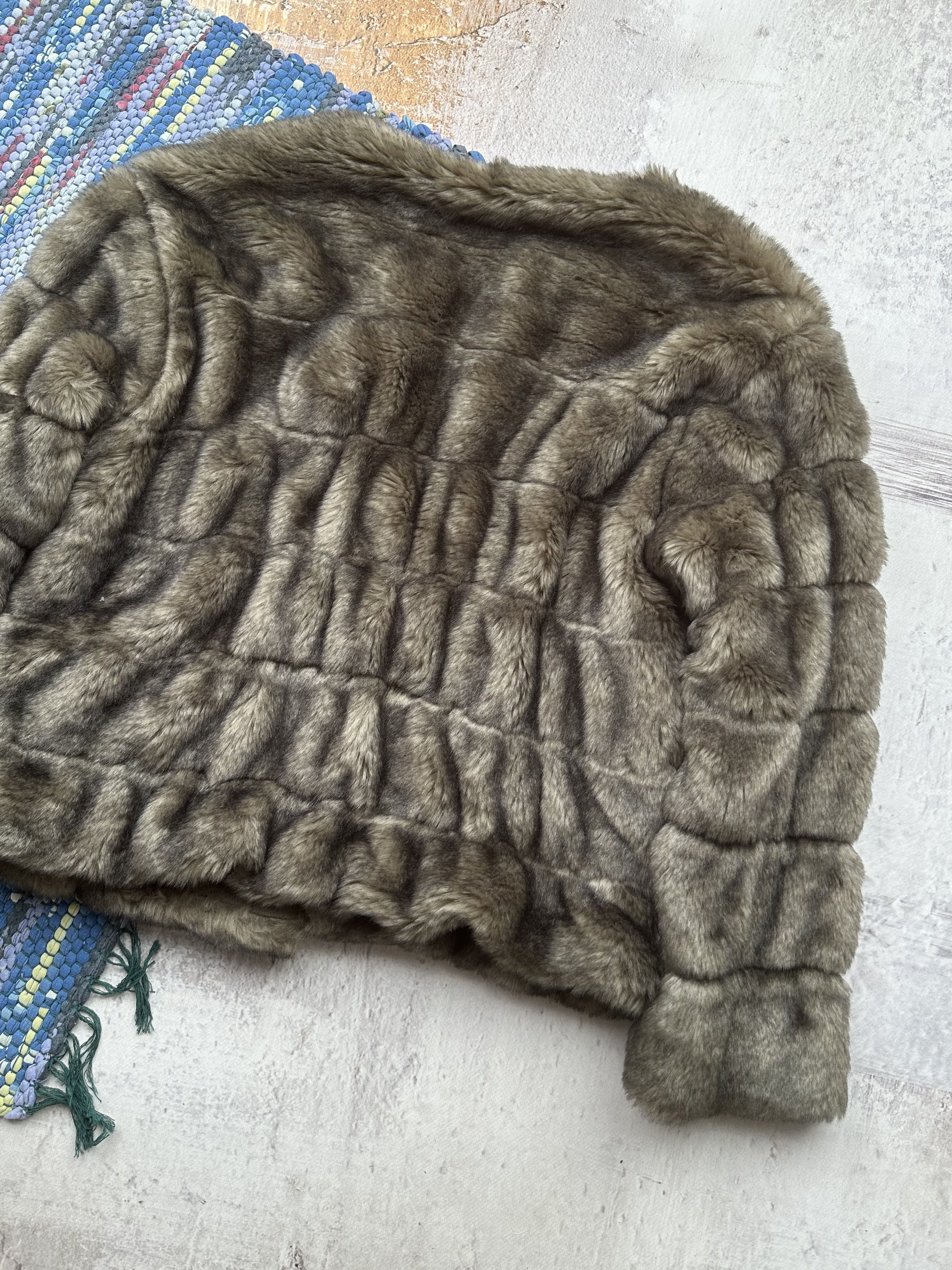 Japanese Brand Vintage Faux Fur Coat A583D15(435) Size M / US 6-8 / IT 42-44 - 7 Thumbnail