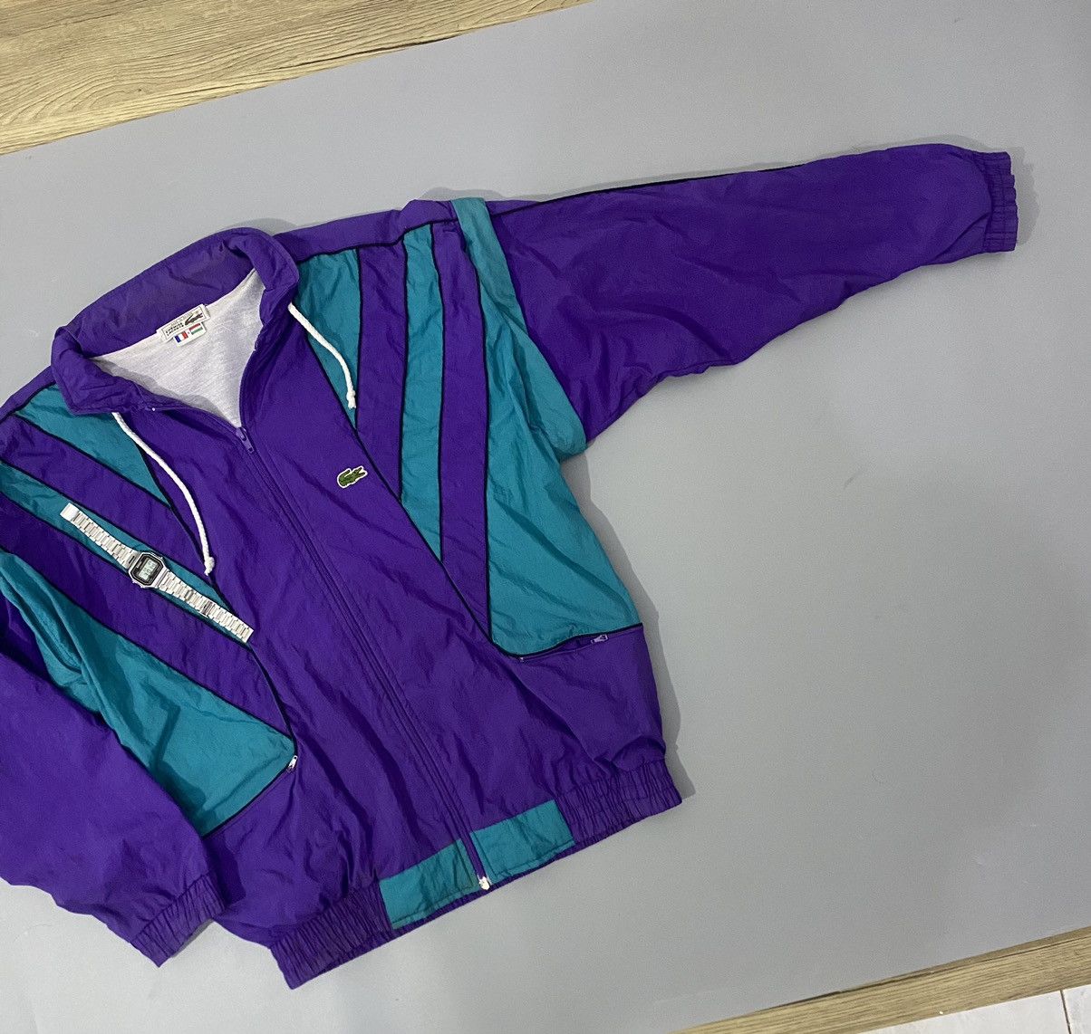 Lacoste × Vintage 💥Vintage💥90s Lacoste Vintage Jacket Size US M / EU 48-50 / 2 - 6 Thumbnail