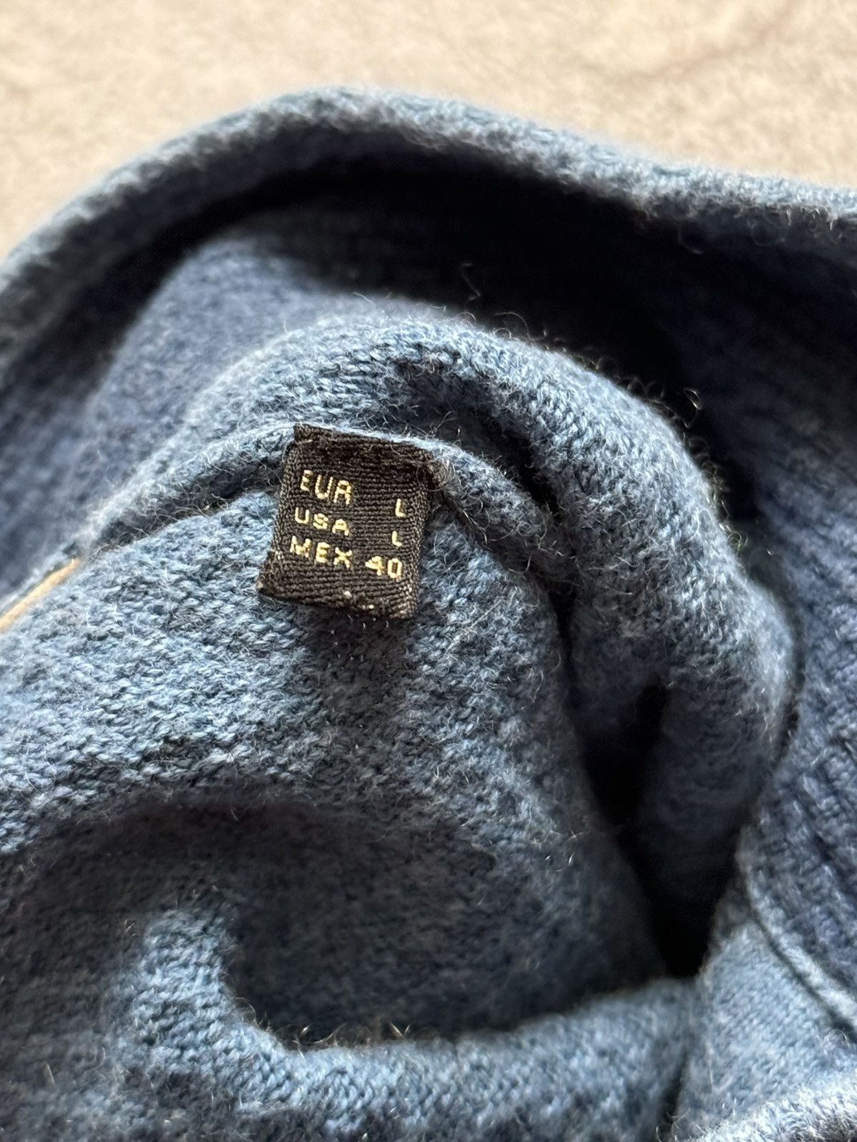 Massimo Dutti Massimo dutti L sweater turtleneck knitwear jumper pullover Size US L / EU 52-54 / 3 - 8 Thumbnail