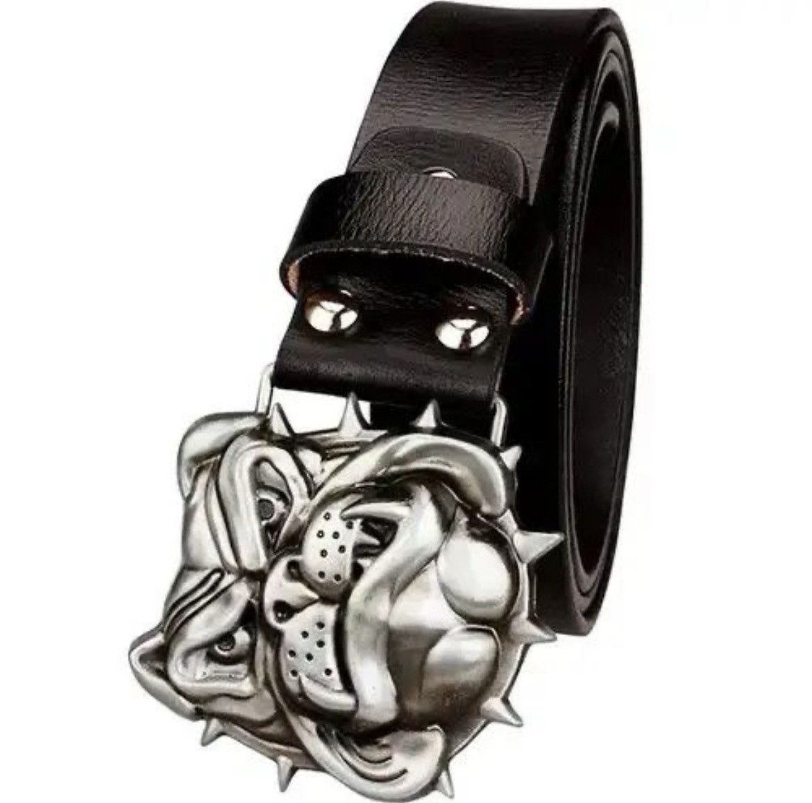 Designer 115cm Angry Dog Belt Size ONE SIZE - 2 Thumbnail