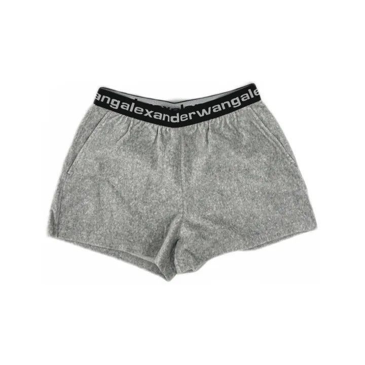 Alexander Wang Alexander Wang SS21 Logo Corduroy Shorts - Size 24" / US 00 / IT 34 - 2 Thumbnail