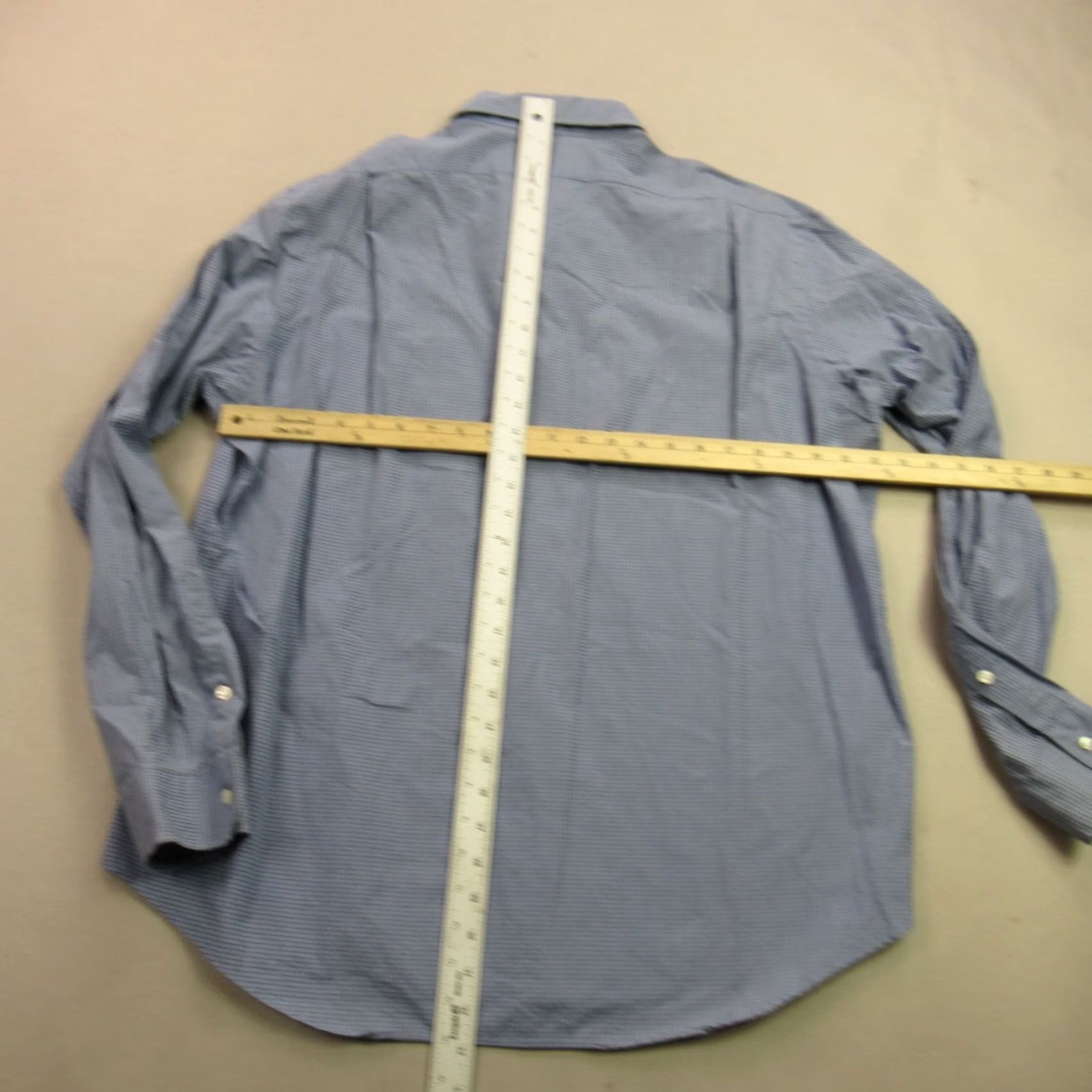 Polo Ralph Lauren Polo Ralph Lauren Shirt Mens XL Long Sleeve Button-Up Blue Checks Casual Size US XL / EU 56 / 4 - 5 Thumbnail