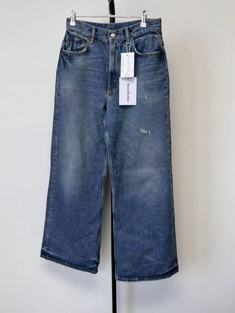 acne studios Weila Heavy Industry retro high-waisted wide-