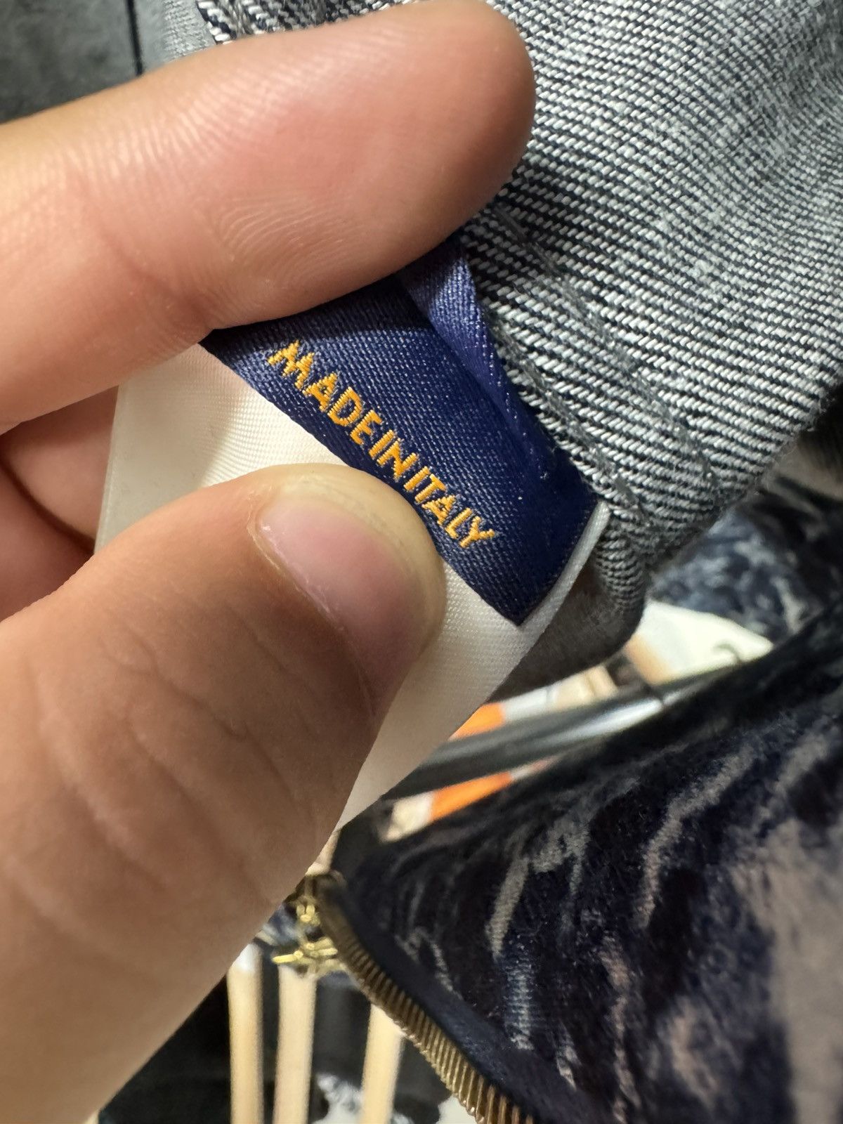 Louis Vuitton Rare! Louis Vuitton All Over Denim Jacket Size US XXL / EU 58 / 5 - 6 Thumbnail
