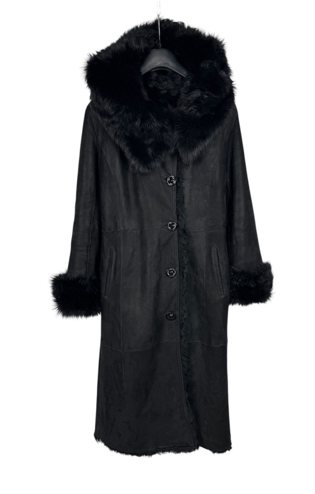 Other Zifo Genuine Leather Real Fur Coat Long Hooded size M Size M / US 6-8 / IT 42-44 - 11 Thumbnail