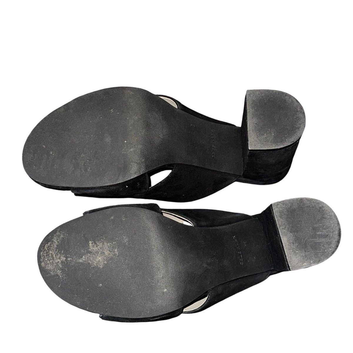 Cole Haan Cole Haan suede criss cross block heel open mule sandal Size US 8.5 / IT 38.5 - 5 Thumbnail