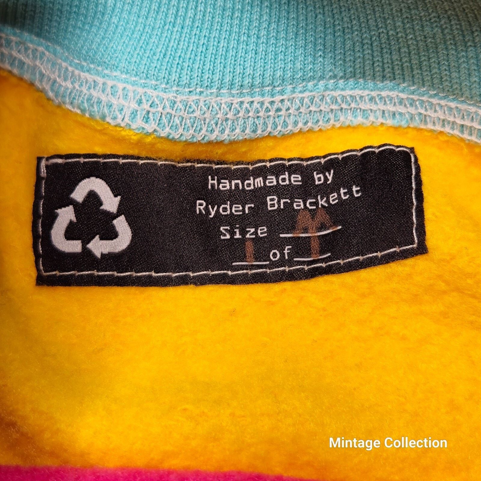 Other 1 of 1 Ryder Brackett Patchwork Cut Sew Upcycle Sweatshirt Size US M / EU 48-50 / 2 - 5 Thumbnail