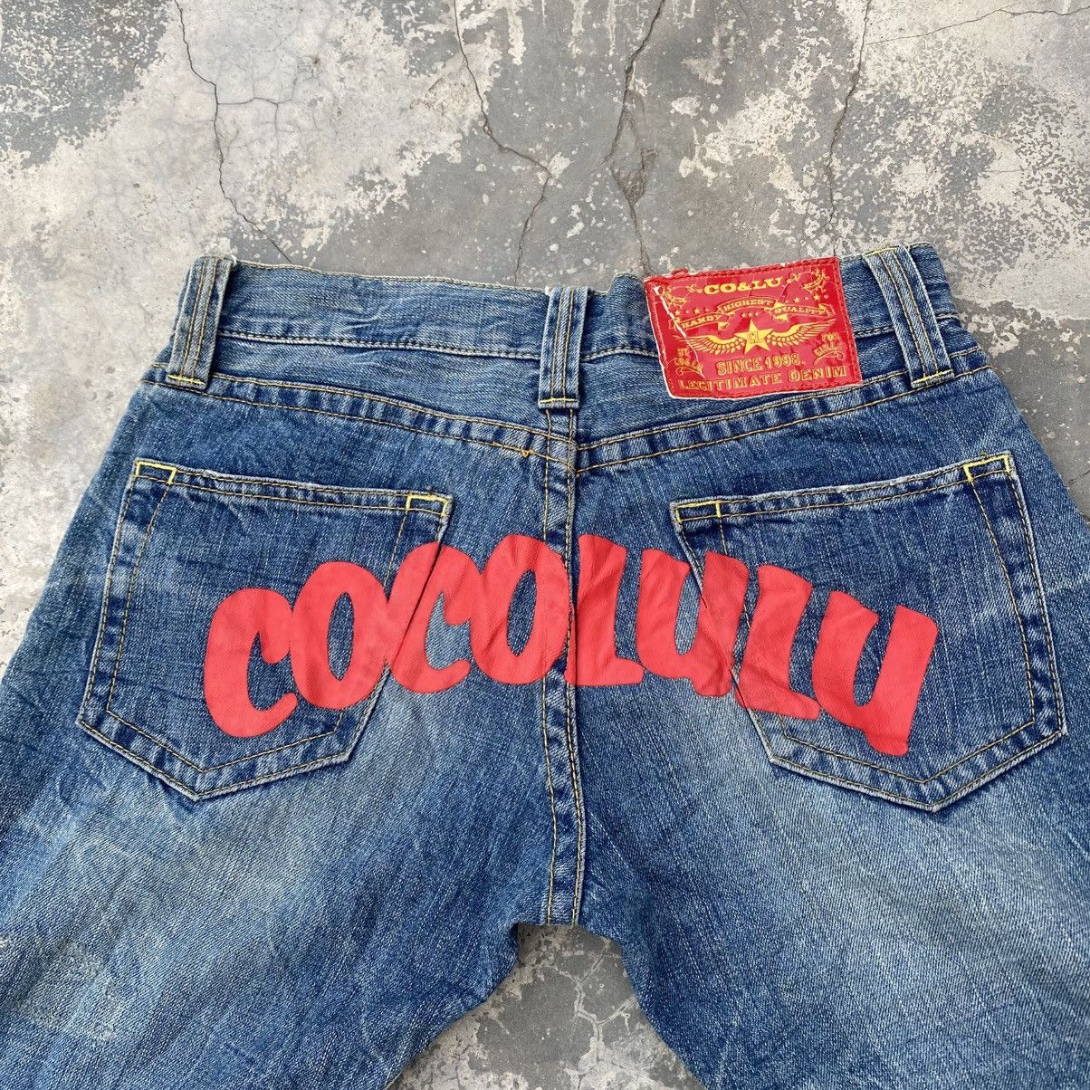 Japanese Brand CO & LU Whisker Jeans Size US 30 / EU 46 - 2 Thumbnail