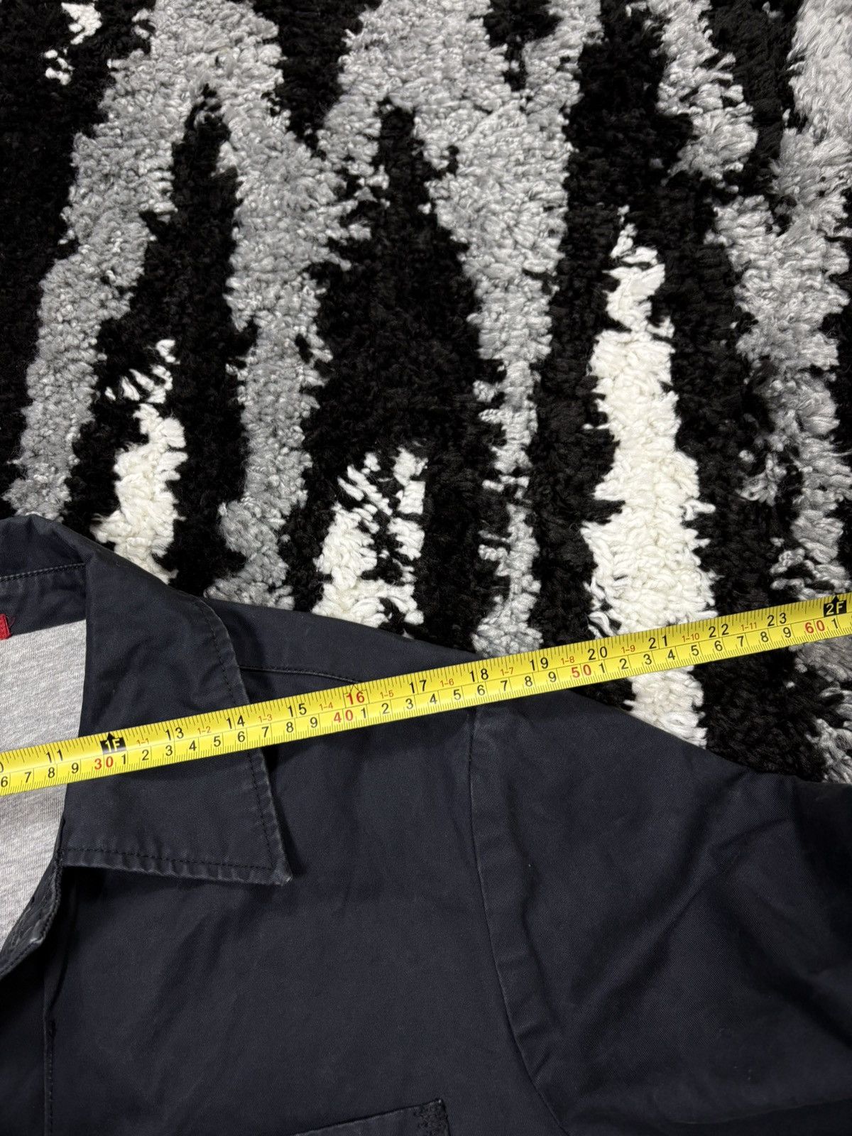 Japanese Brand Etienne Ozeki patchwork spellout logo coach jacket Size US L / EU 52-54 / 3 - 11 Thumbnail