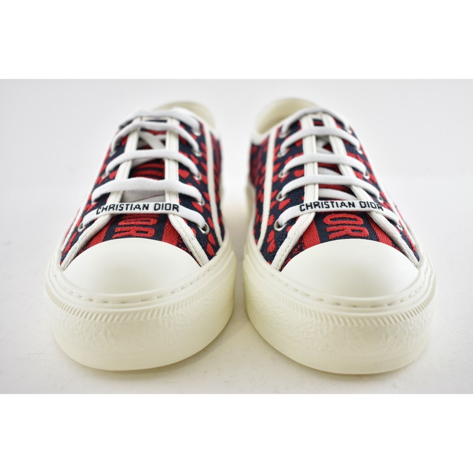 Dior Walk'N'Dior Hearts Lace Up Flat Low Top Trainer Sneaker 41.5 Size US 11.5 / IT 41.5 - 6 Thumbnail