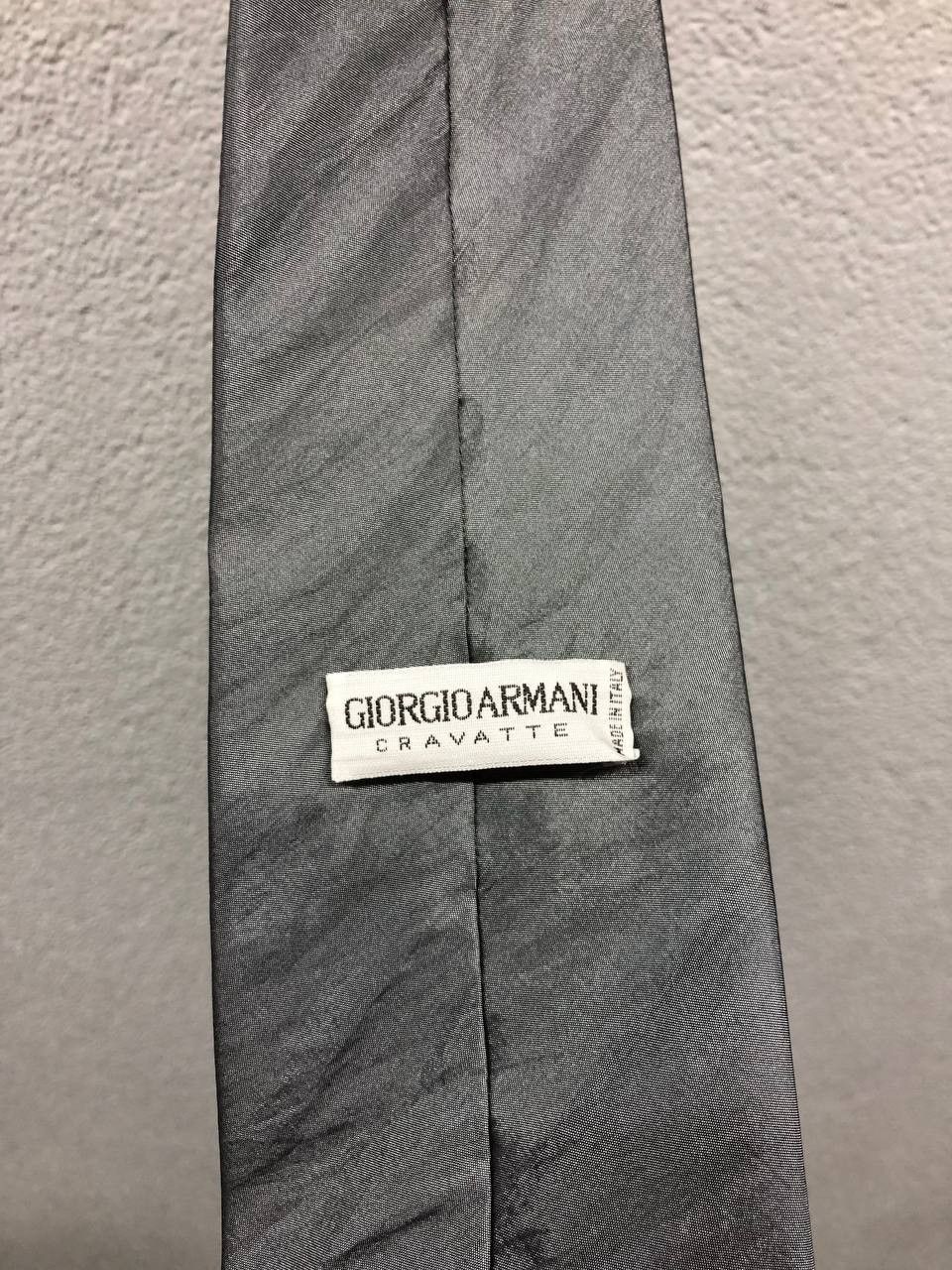 Giorgio Armani Giorgio Armani mens silk ties one size Size ONE SIZE - 4 Thumbnail