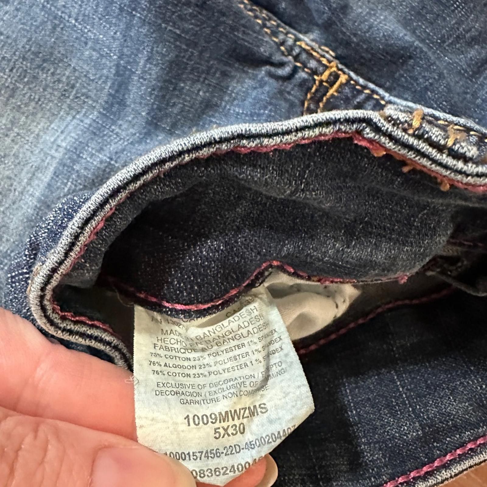 Wrangler Wrangler Bootcut Jean 5 x 32 EUC Whisker Wash Size 32" / US 10 / IT 46 - 4 Thumbnail